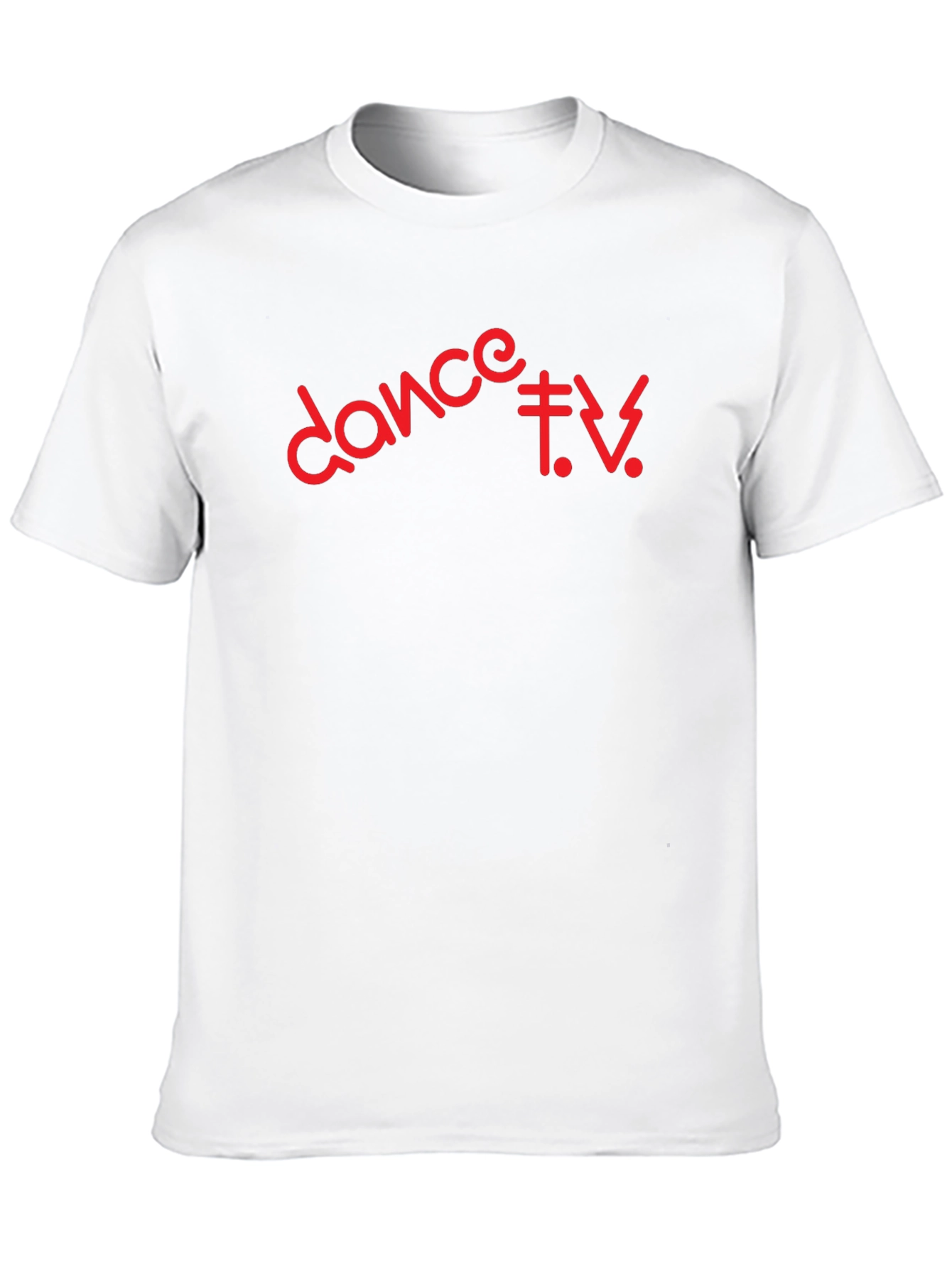 Dance T.V. Graphic Tee - Black Cotton T-Shirt