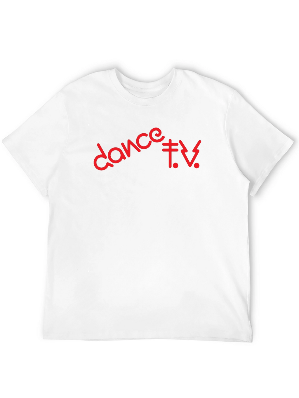 Dance T.V. Graphic Tee - Black Cotton T-Shirt