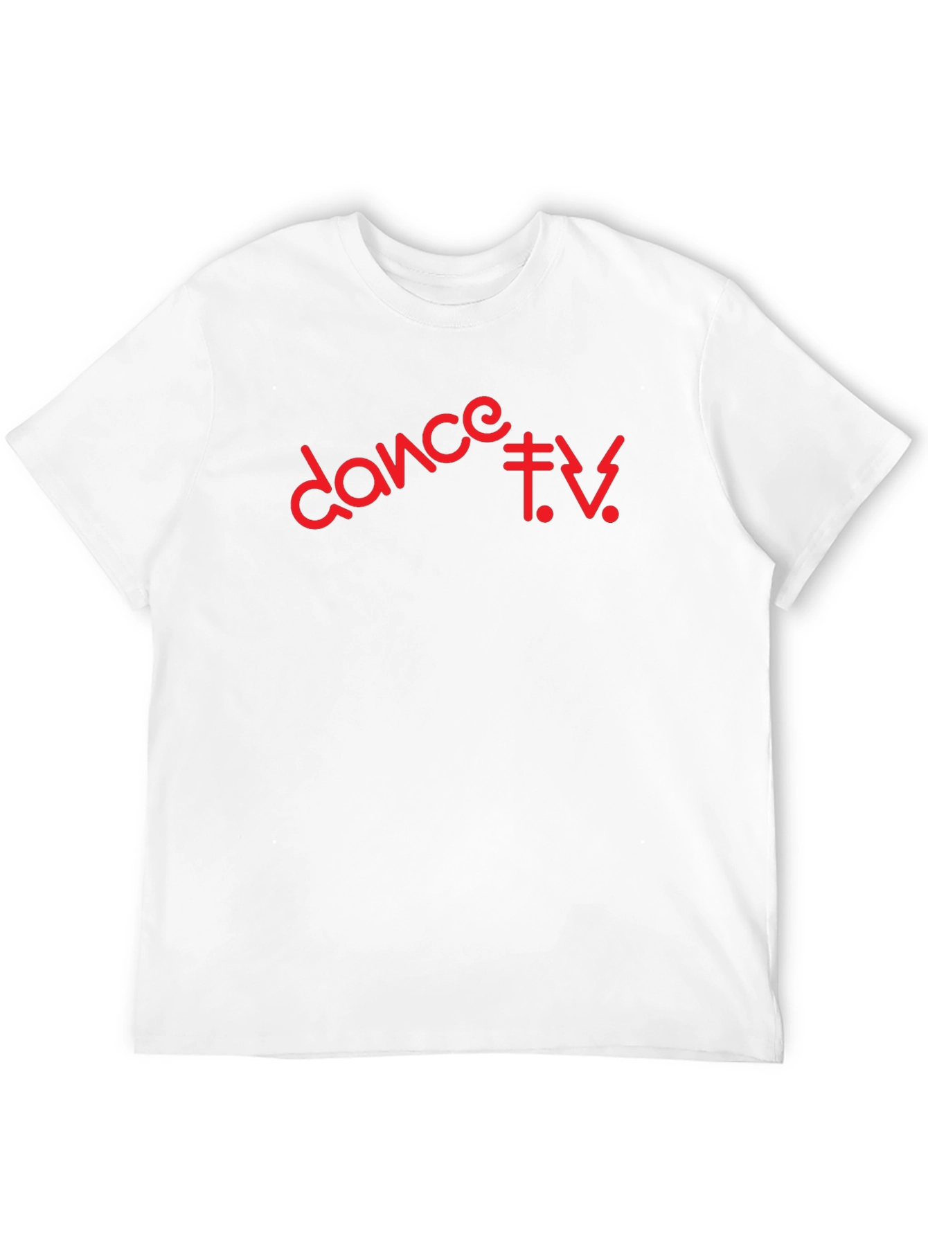 Dance T.V. Graphic Tee - Black Cotton T-Shirt
