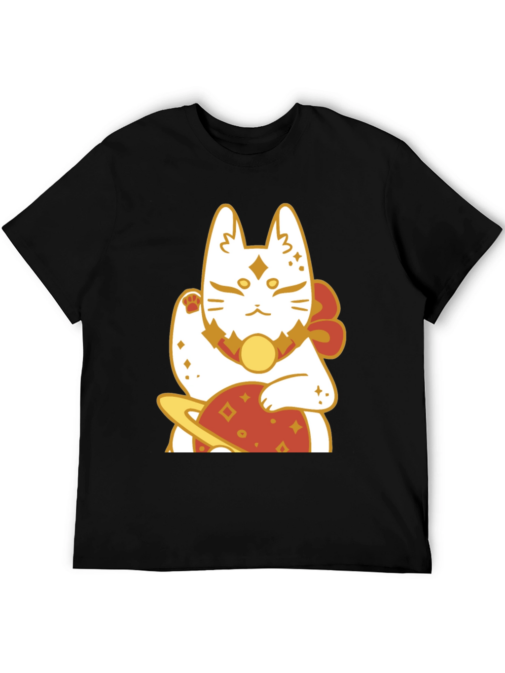 Lucky Cat Planet Graphic Tee