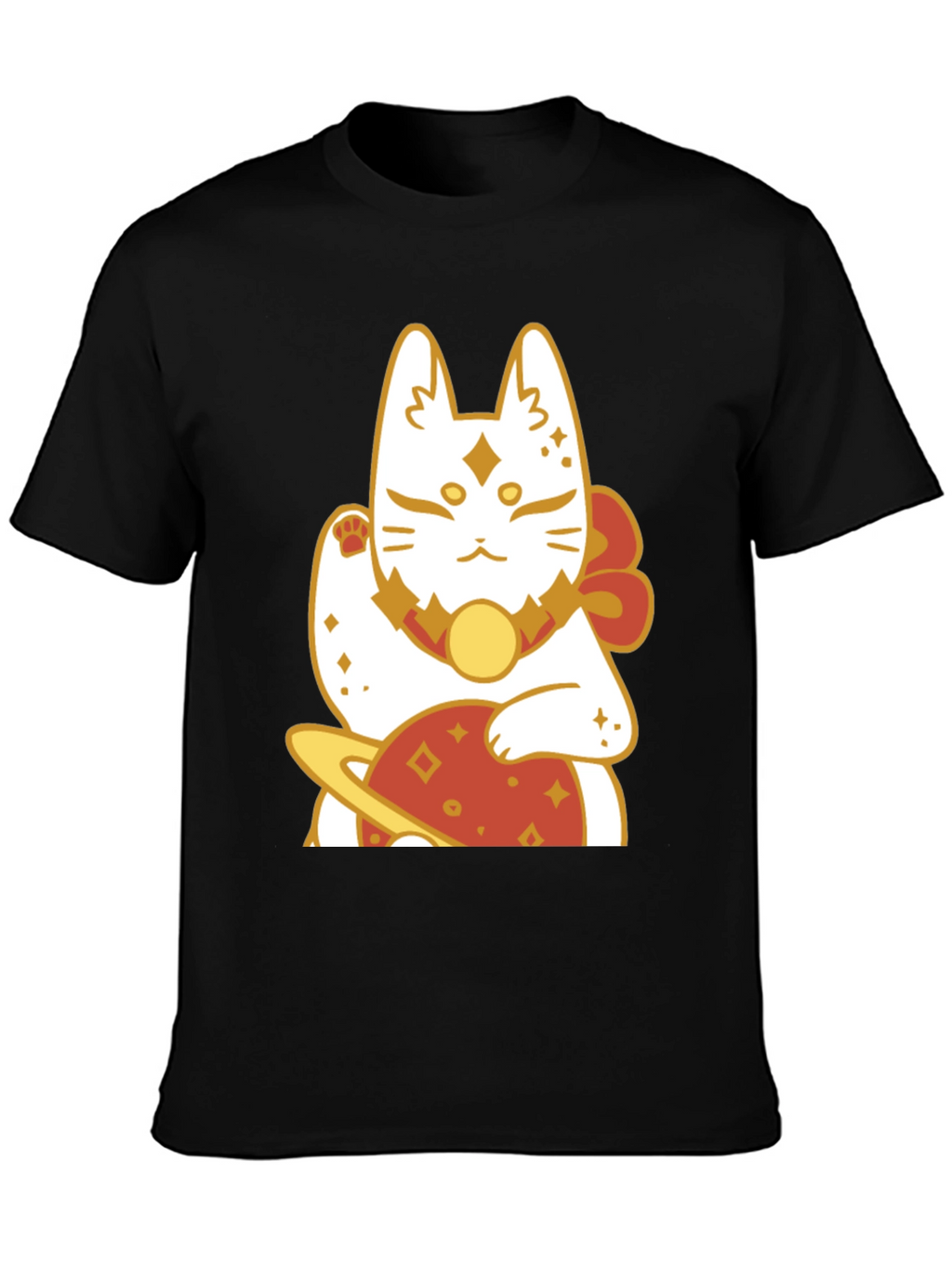 Lucky Cat Planet Graphic Tee