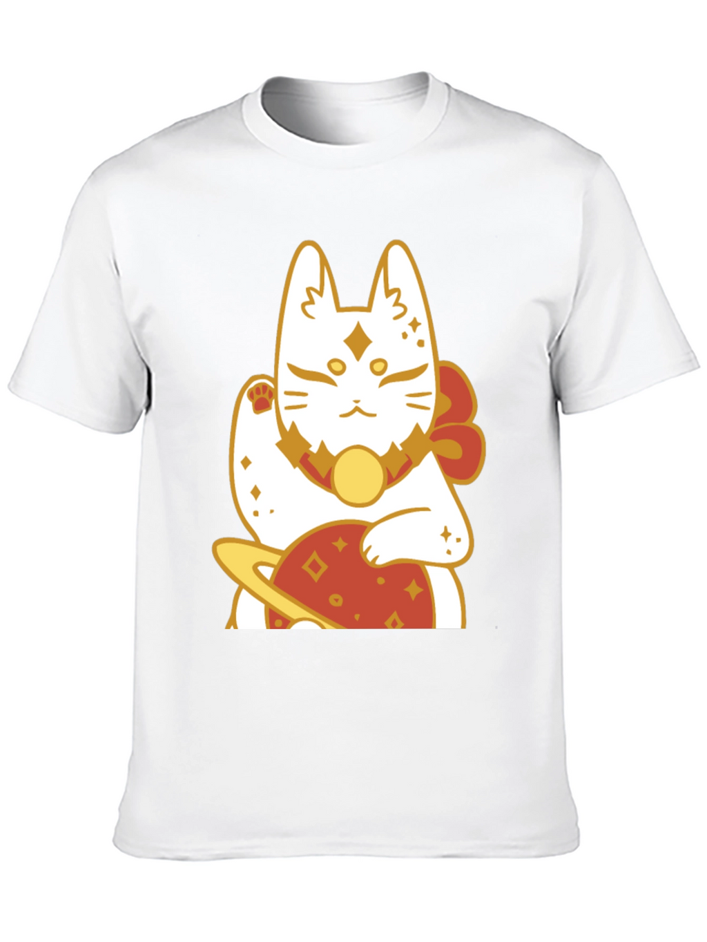 Lucky Cat Planet Graphic Tee