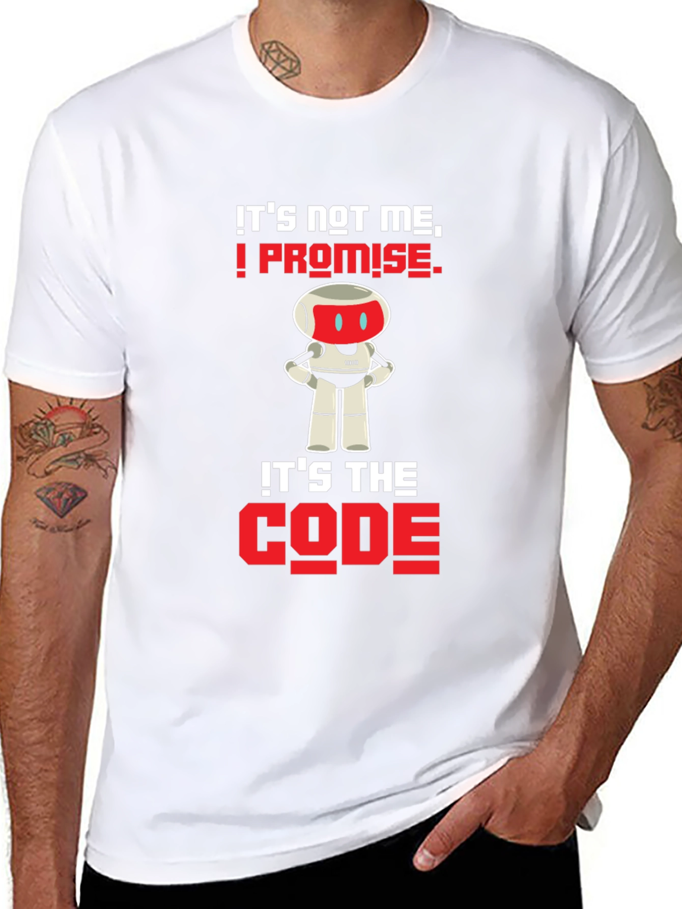 Its Not Me Its The Code T-Shirt