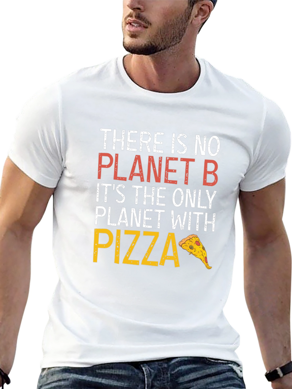 Planet B Pizza Graphic Tee - Unisex