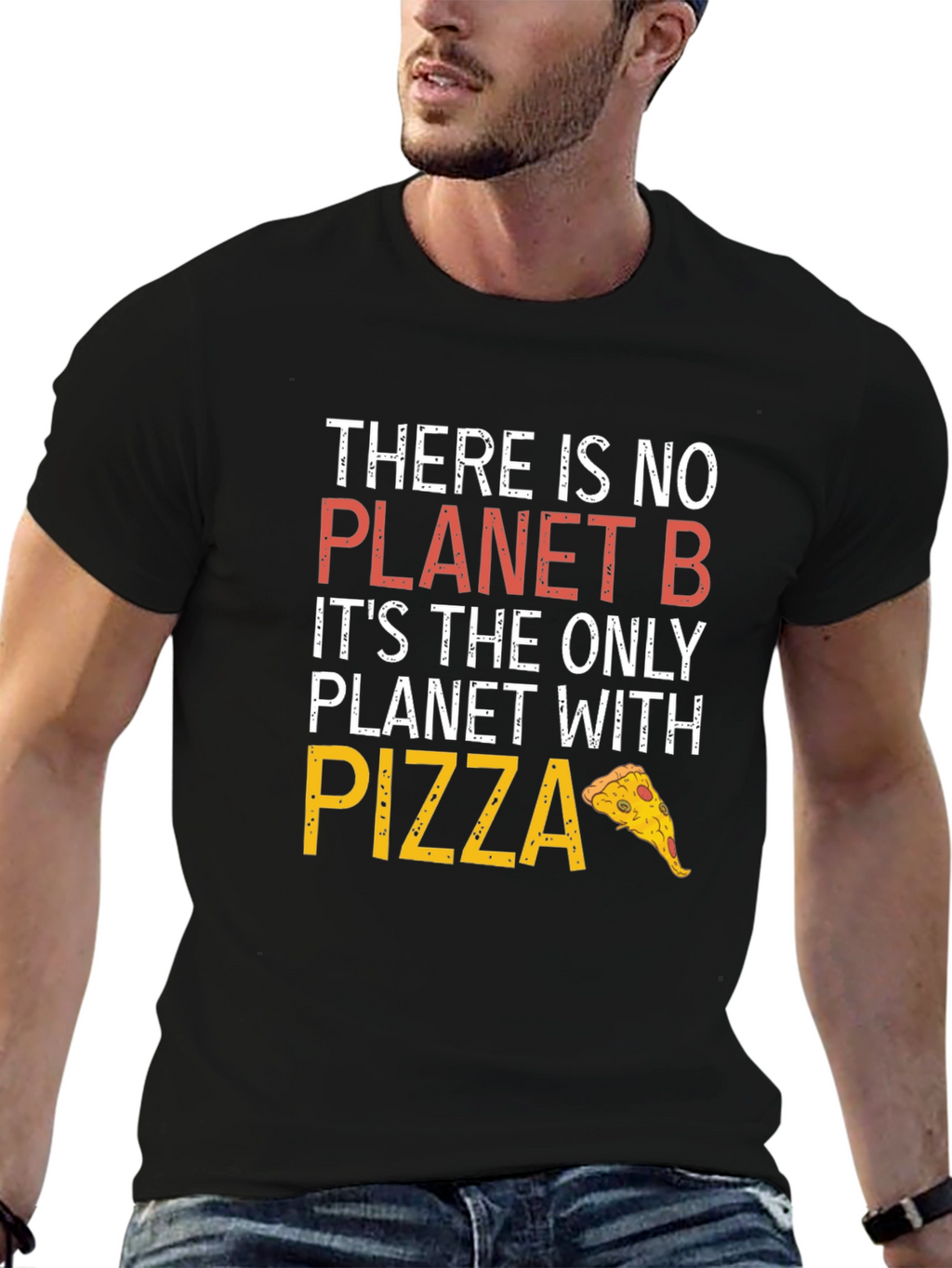 Planet B Pizza Graphic Tee - Unisex
