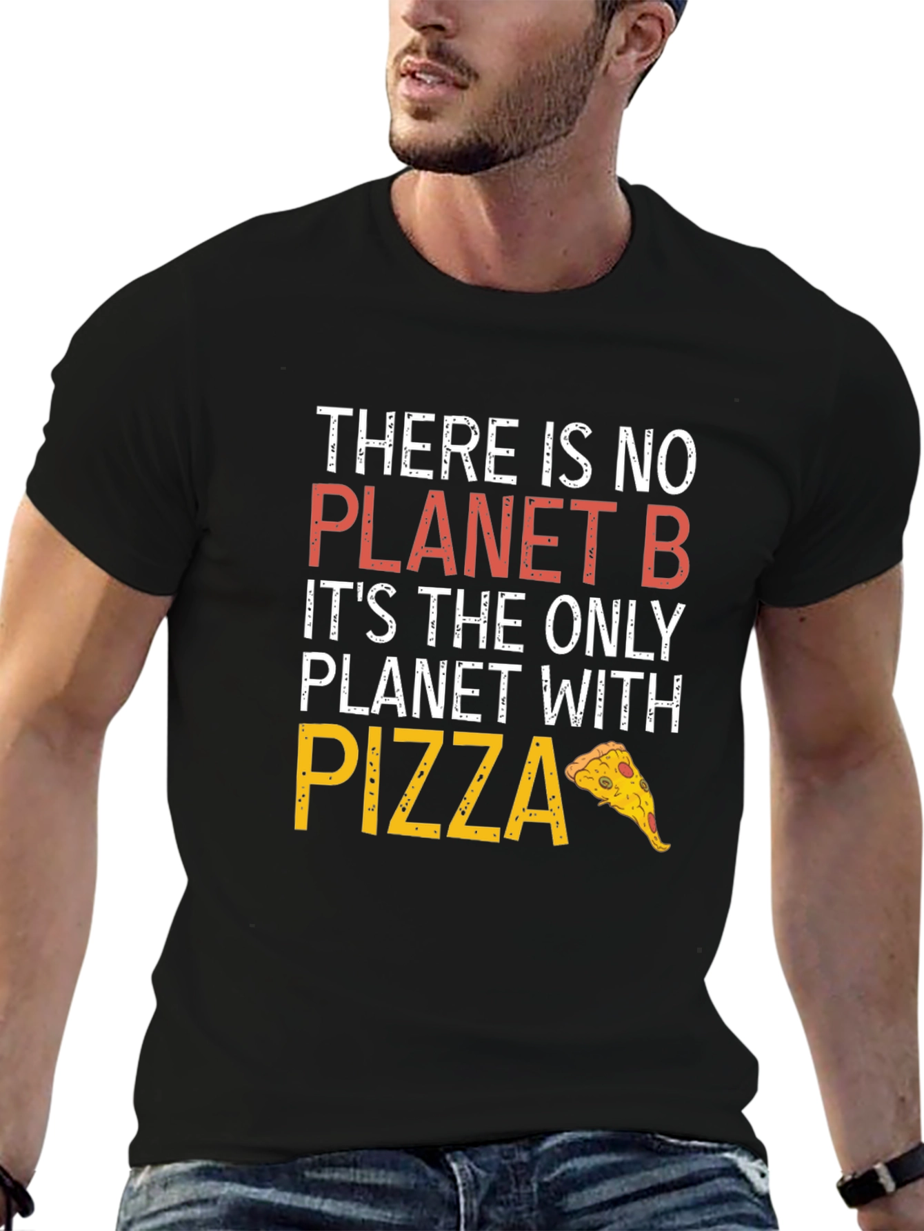 Planet B Pizza Graphic Tee - Unisex