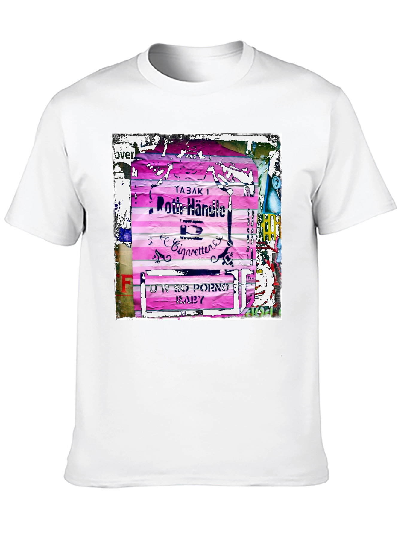 Vintage Cigarette Pack Graphic T-Shirt