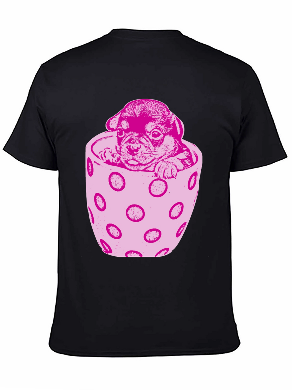 Puppy in a Cup T-Shirt - Cute Dog Tee