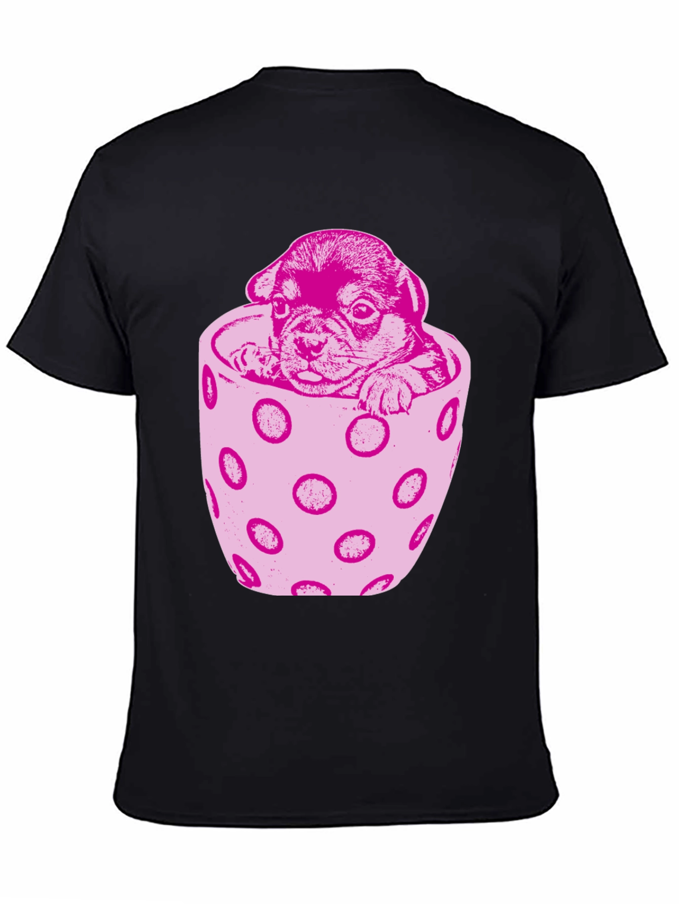 Puppy in a Cup T-Shirt - Cute Dog Tee