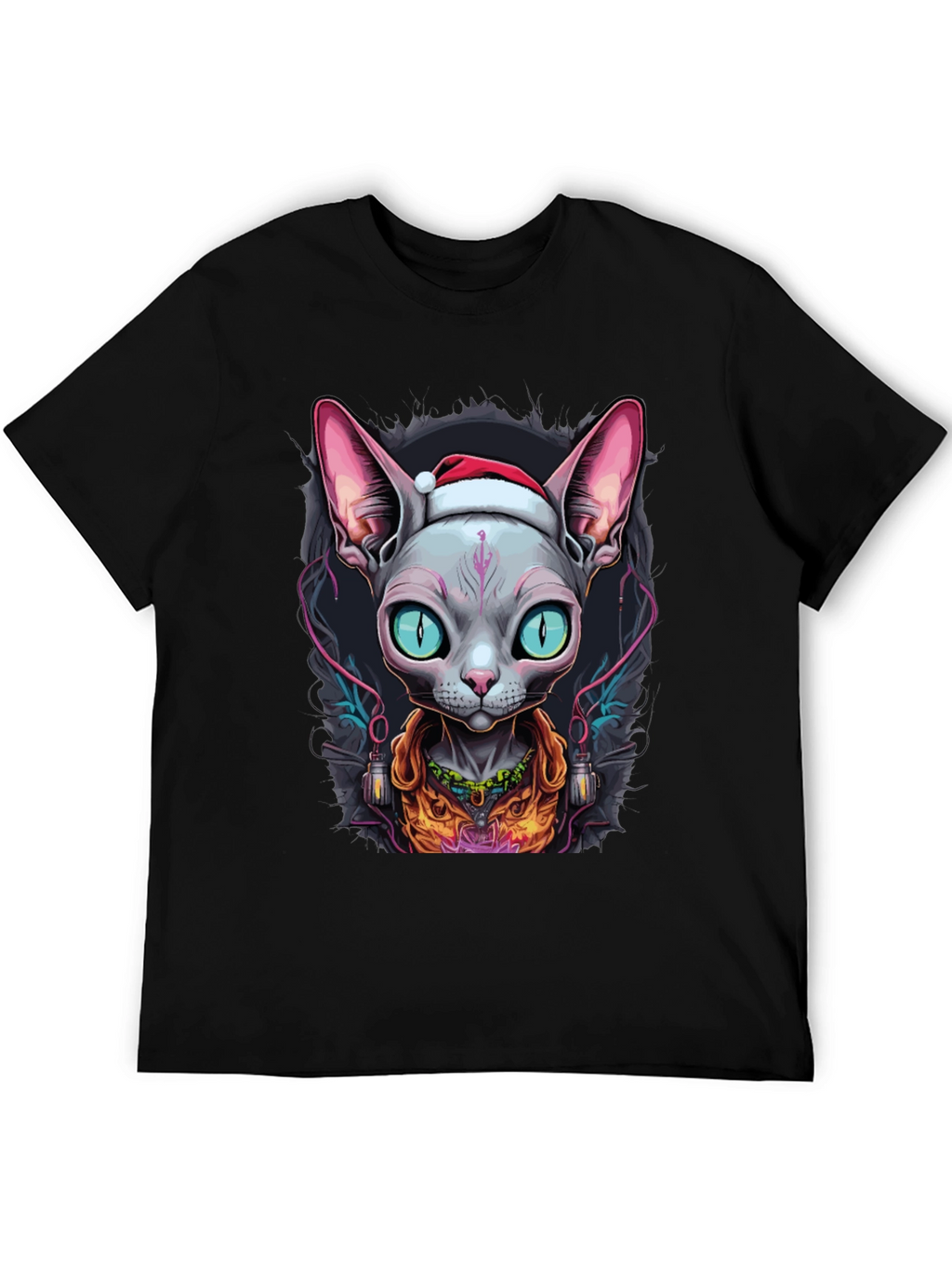 Sphynx Cat Christmas T-Shirt