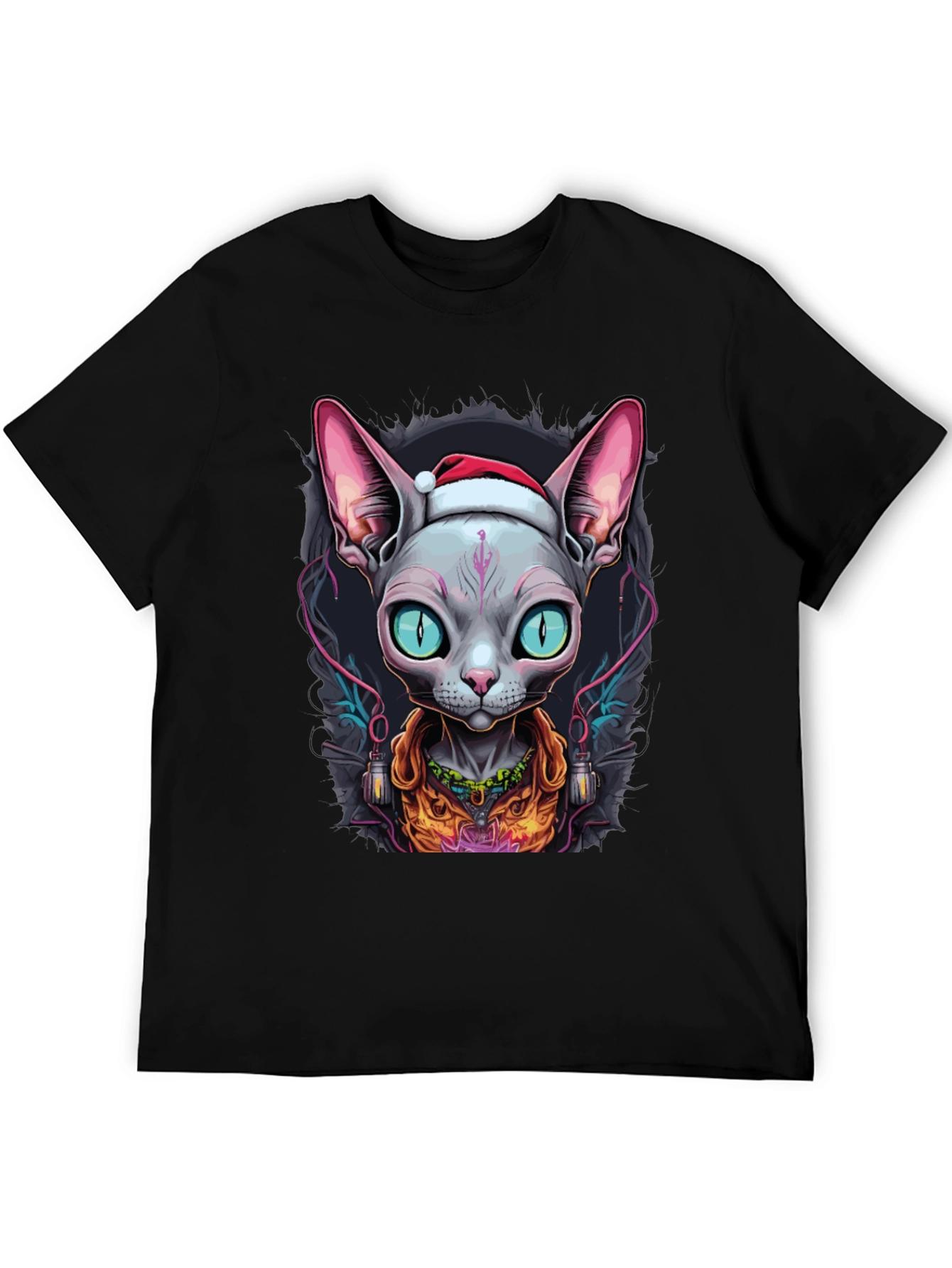 Sphynx Cat Christmas T-Shirt