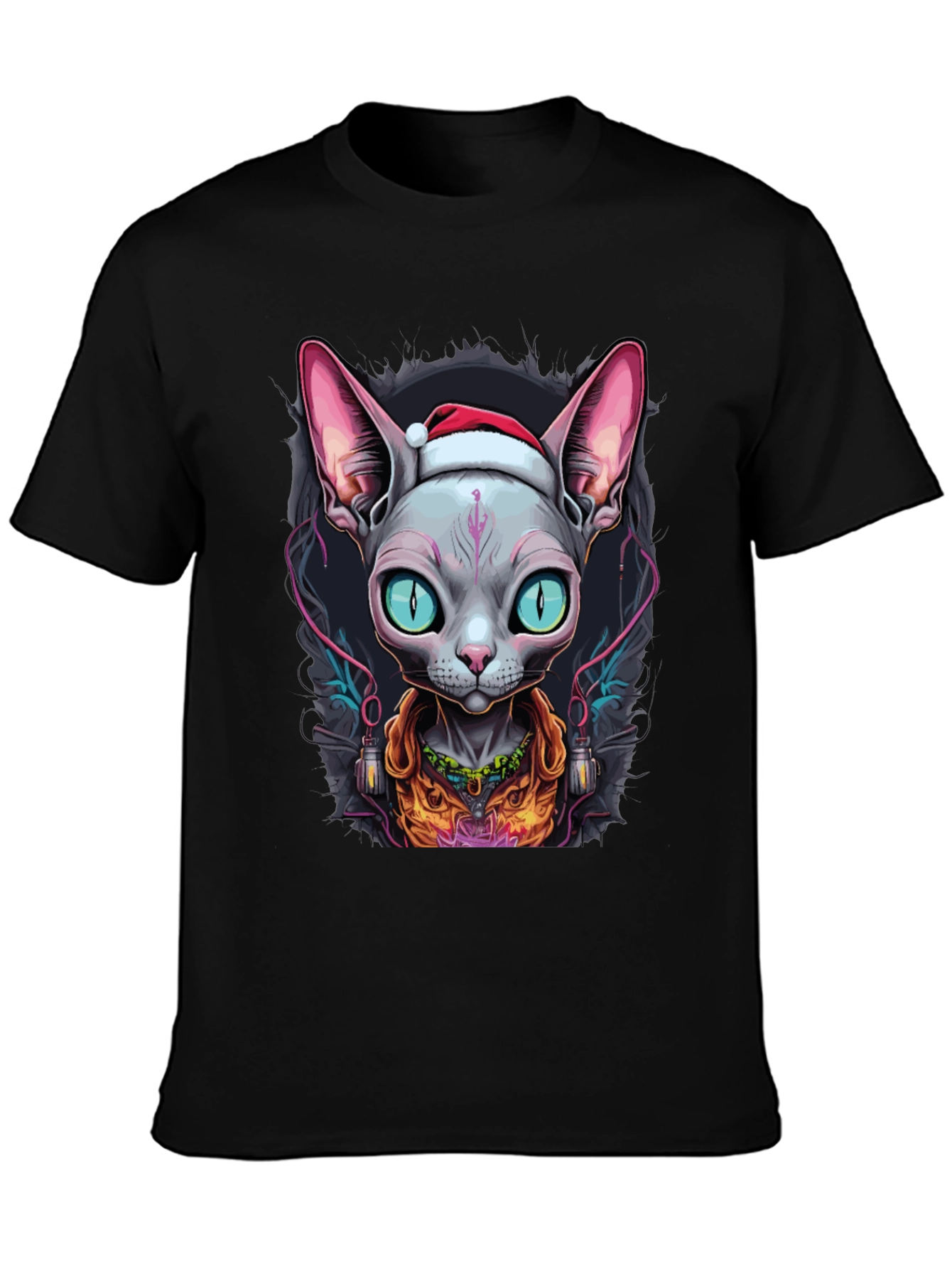 Sphynx Cat Christmas T-Shirt