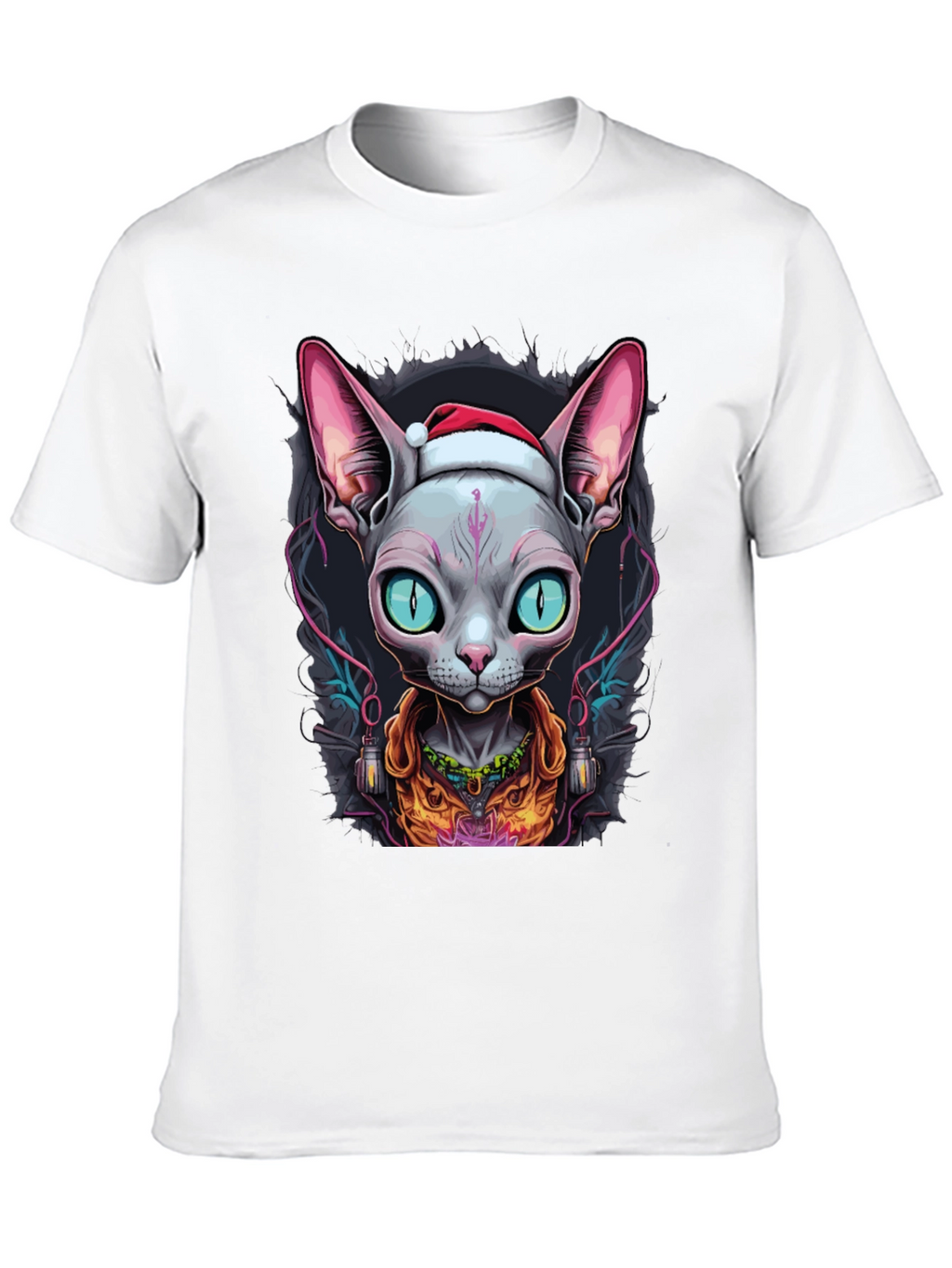 Sphynx Cat Christmas T-Shirt