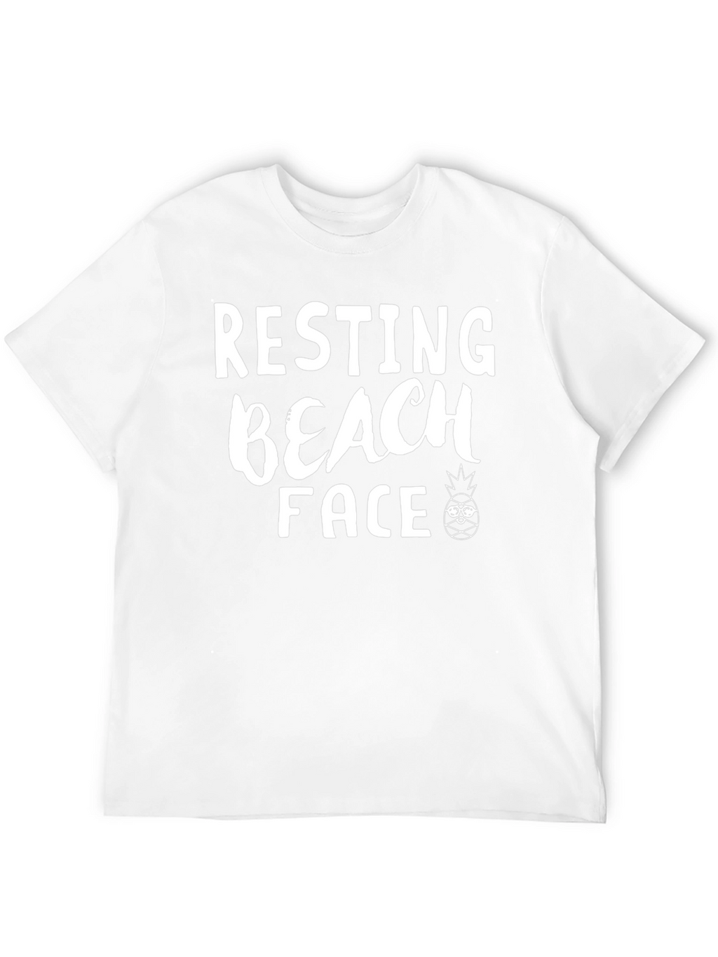 Resting Beach Face Graphic Tee
