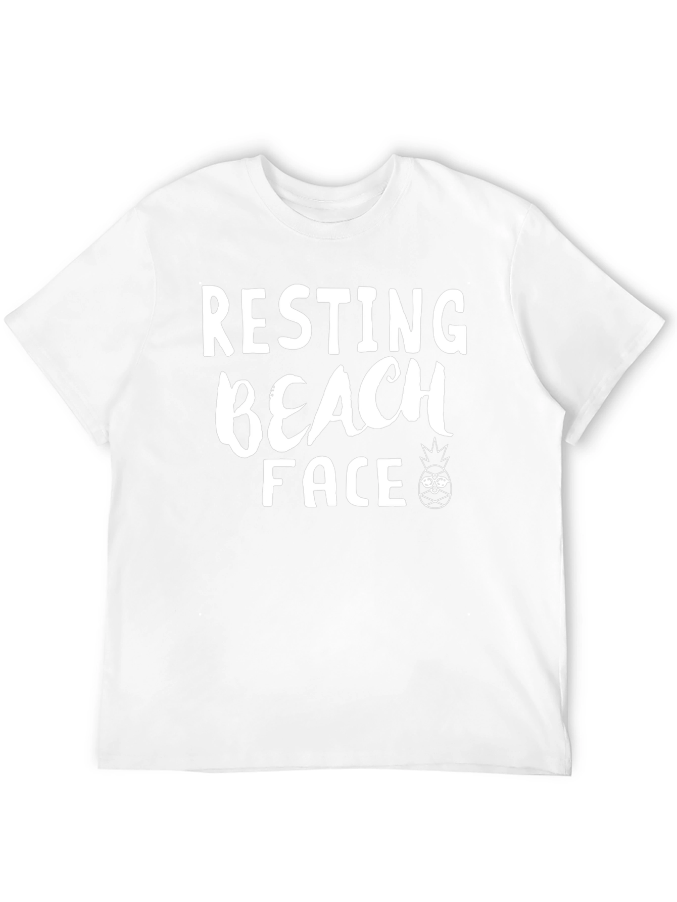 Resting Beach Face Graphic Tee