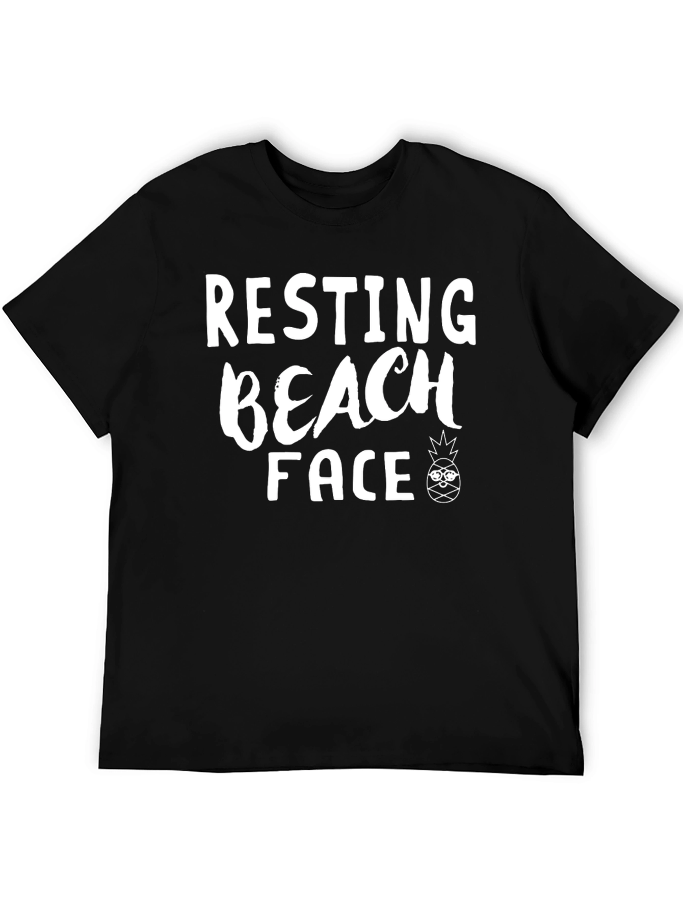 Resting Beach Face Graphic Tee