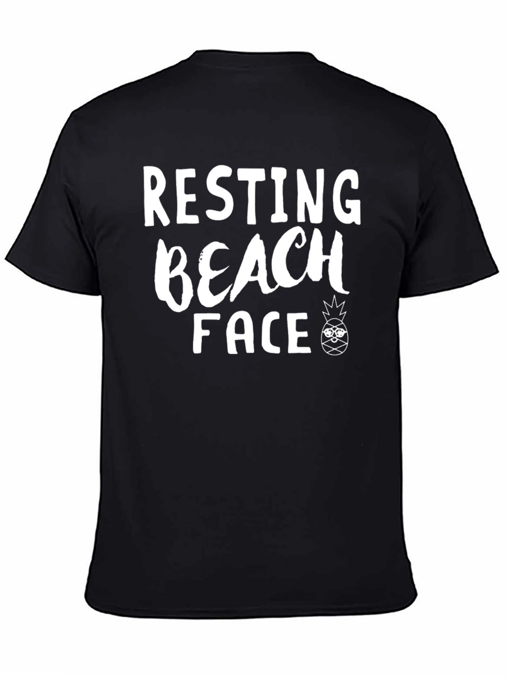 Resting Beach Face Graphic Tee