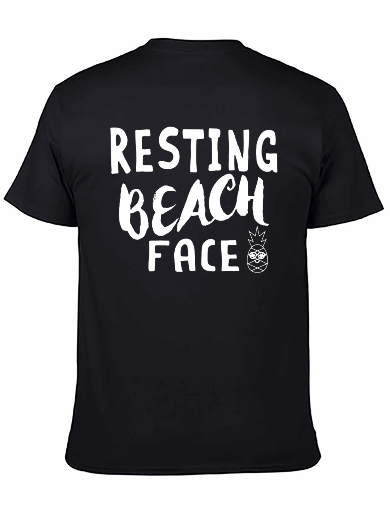 Resting Beach Face Graphic Tee