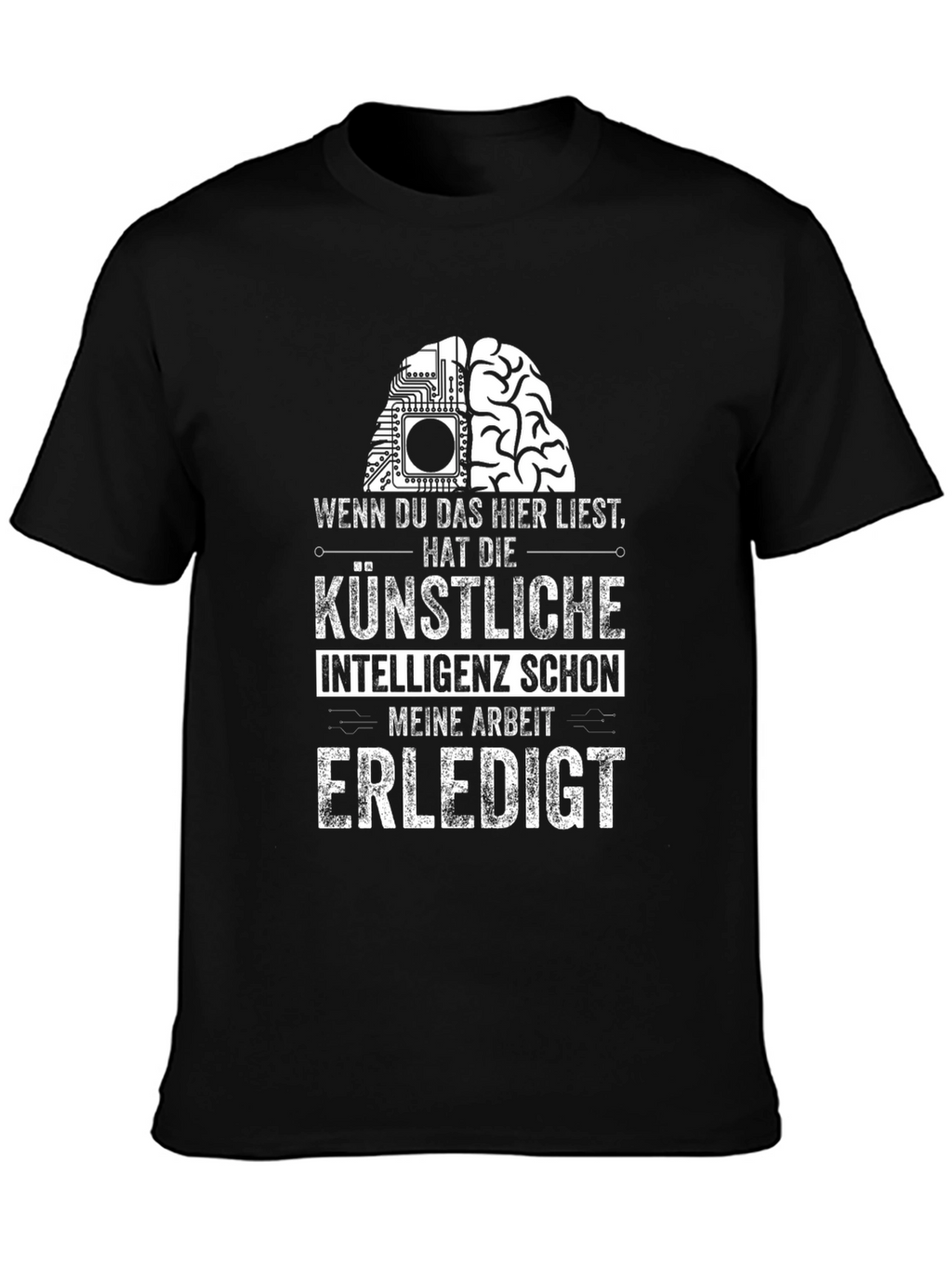 Artificial Intelligence T-Shirt - German Text