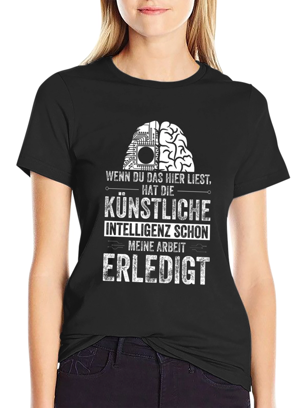 Artificial Intelligence T-Shirt - German Text