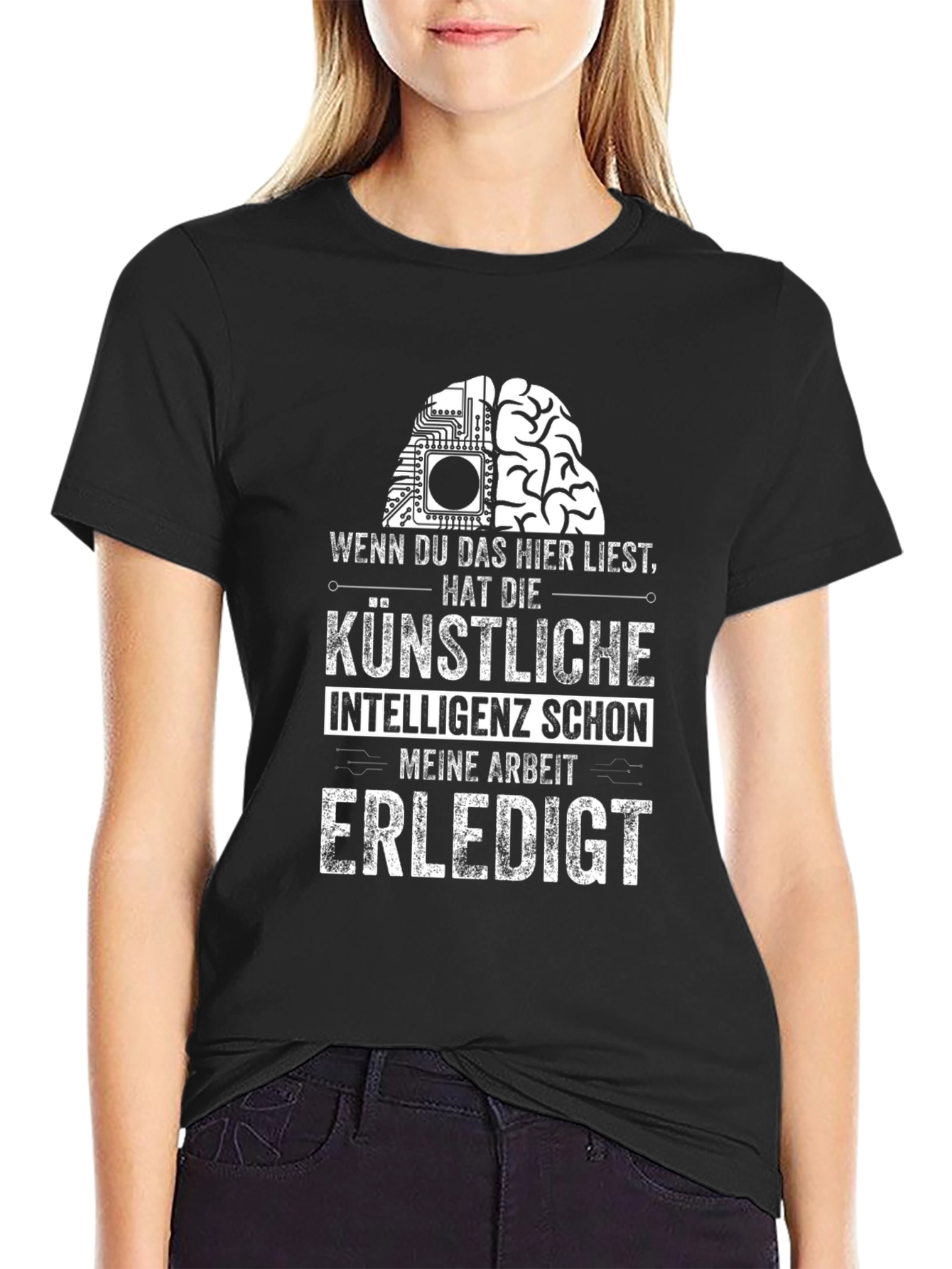Artificial Intelligence T-Shirt - German Text