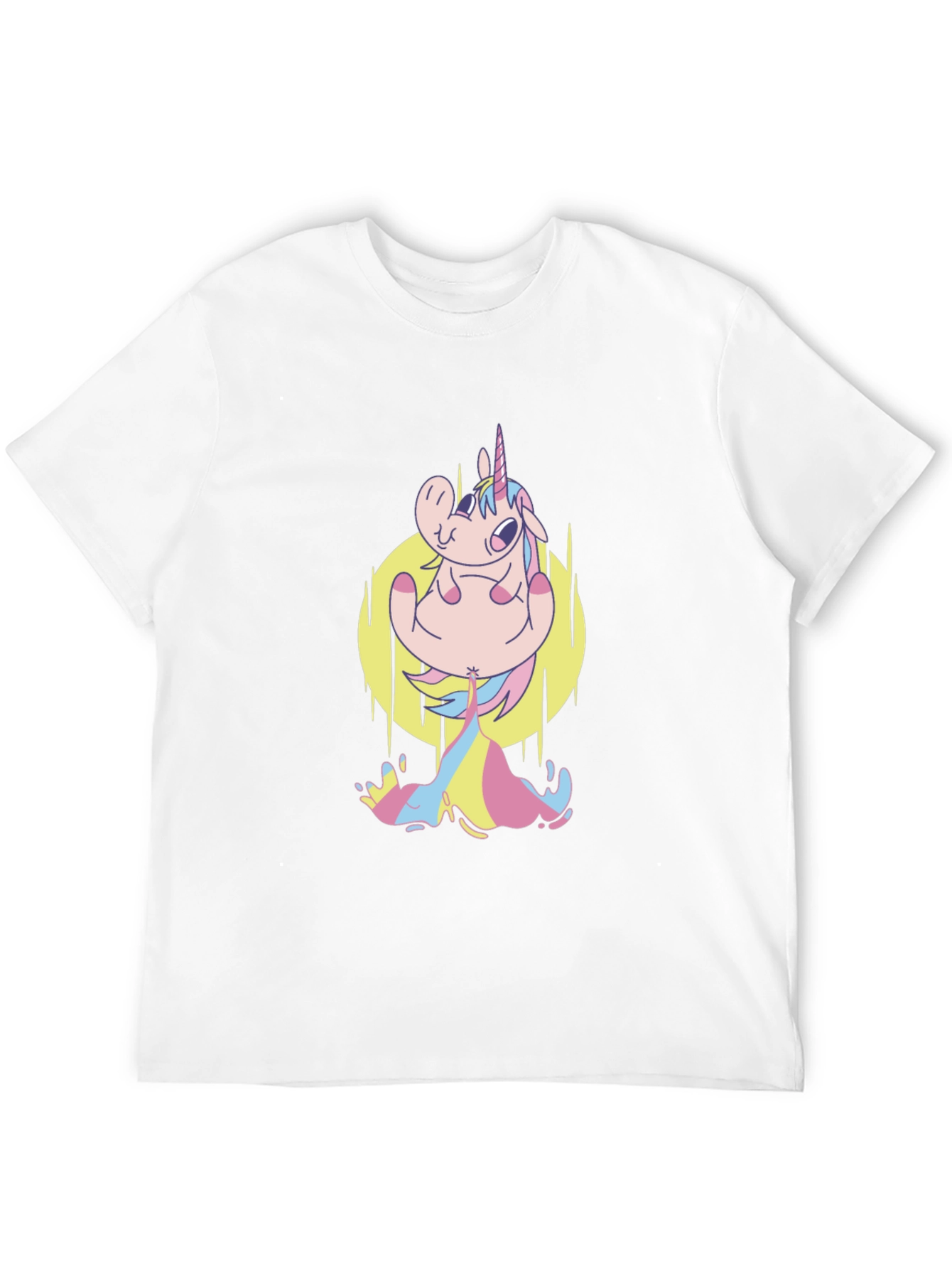 Unicorn Graphic Tee - Black