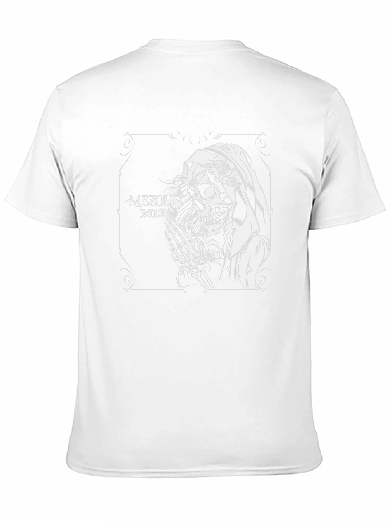 Mezolith M13 Grim Reaper Graphic Black T-Shirt