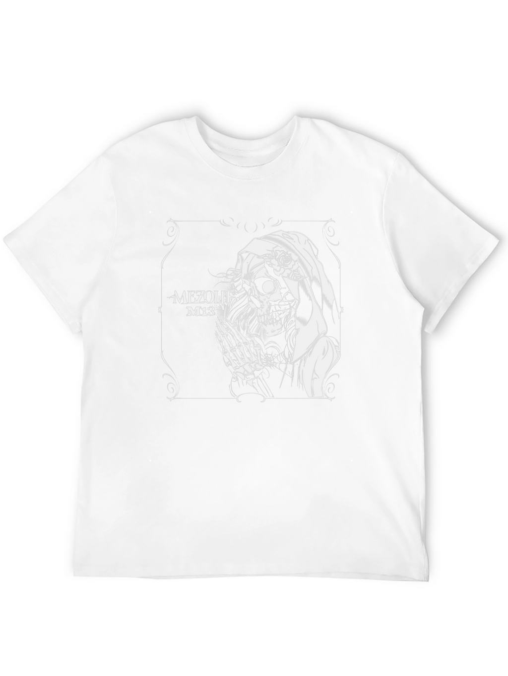 Mezolith M13 Grim Reaper Graphic Black T-Shirt
