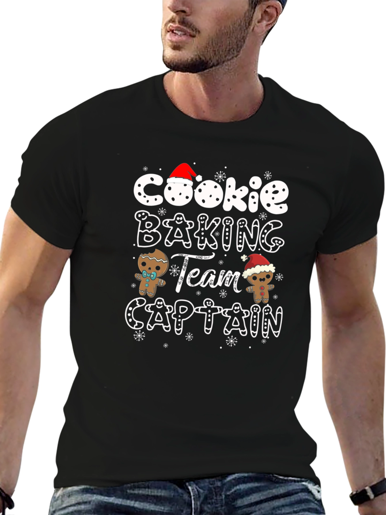 Cookie Baking Team Captain Graphic T-Shirt