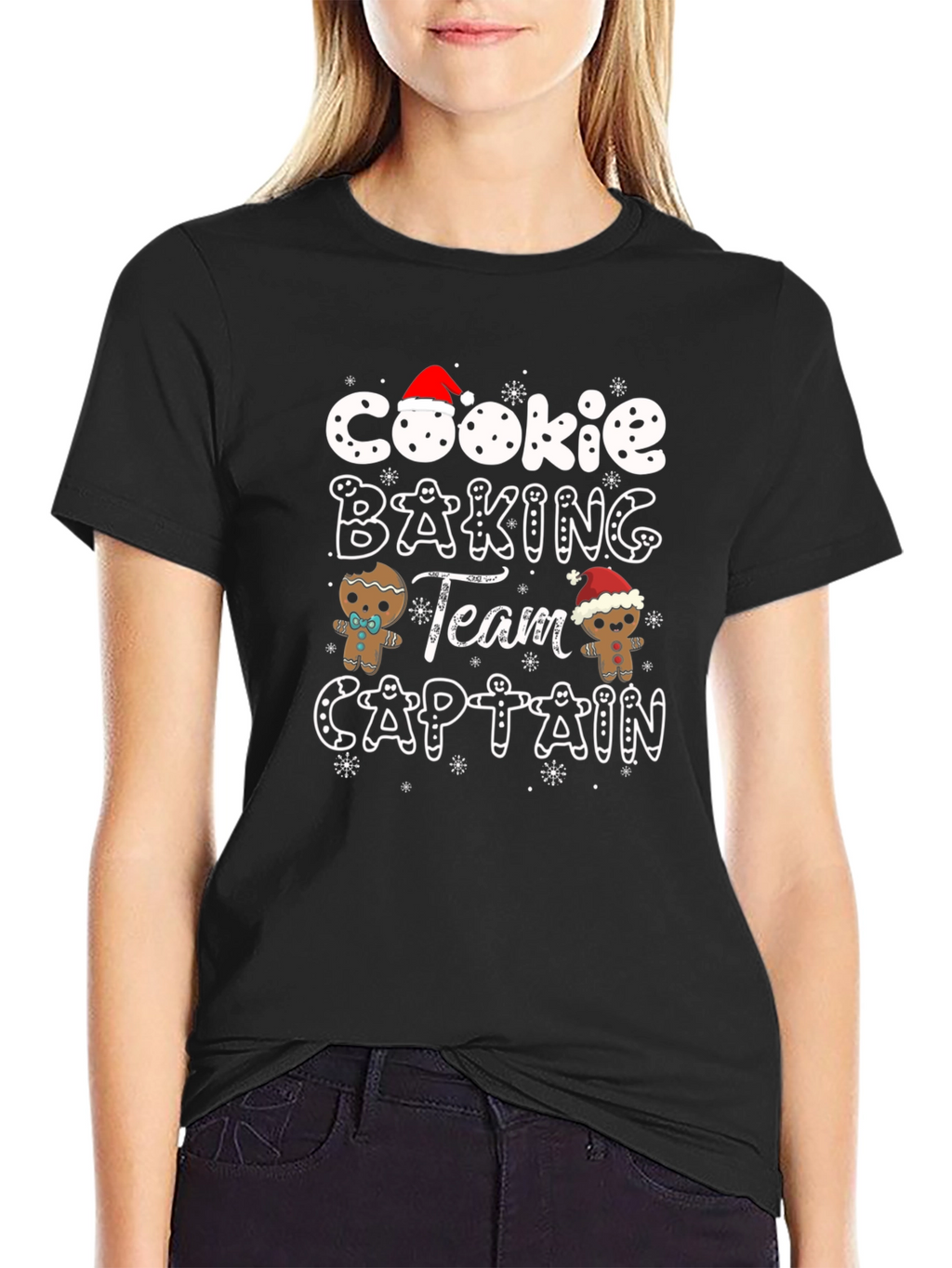 Cookie Baking Team Captain Graphic T-Shirt