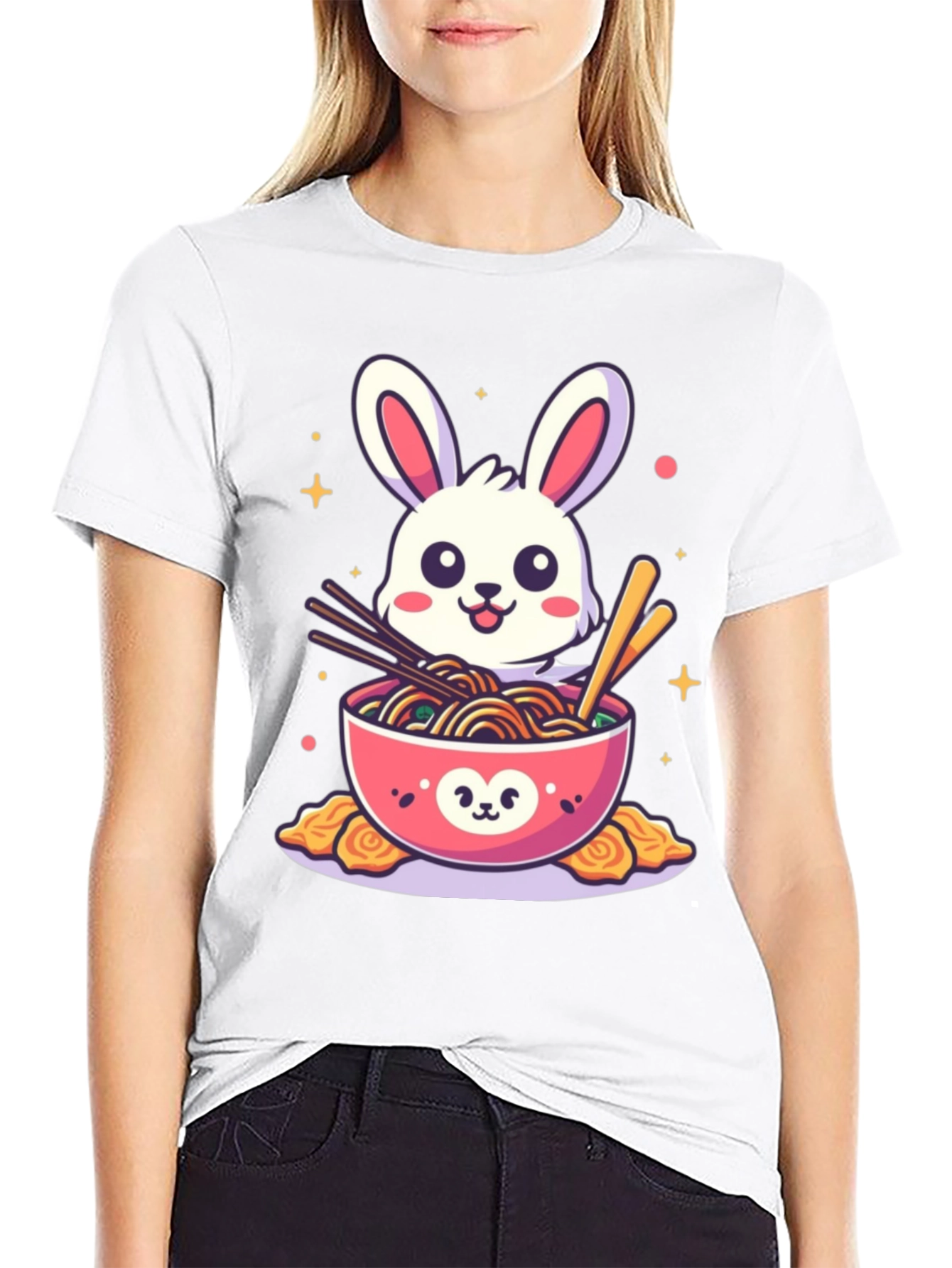 Bunny Ramen Graphic Tee