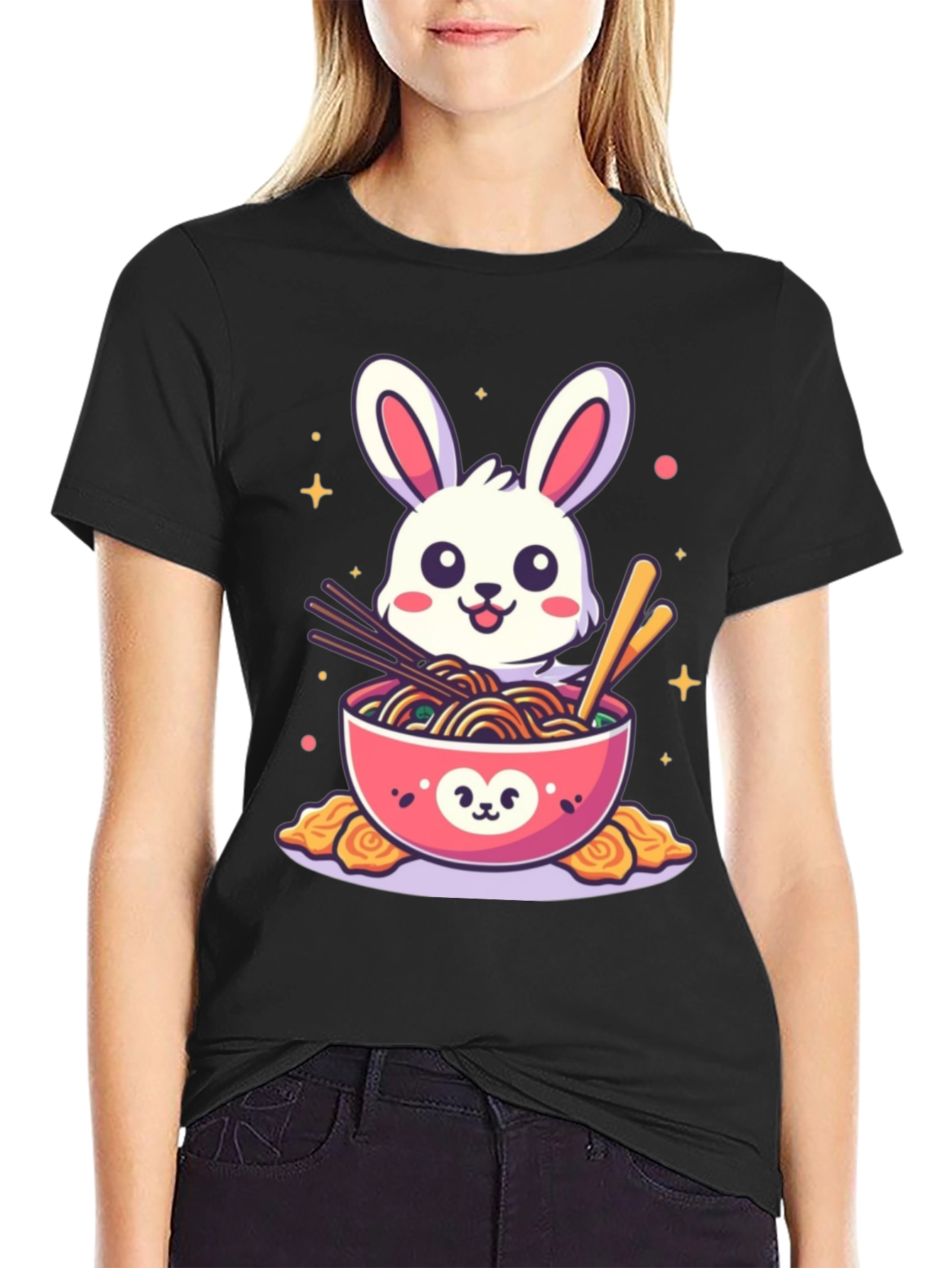Bunny Ramen Graphic Tee