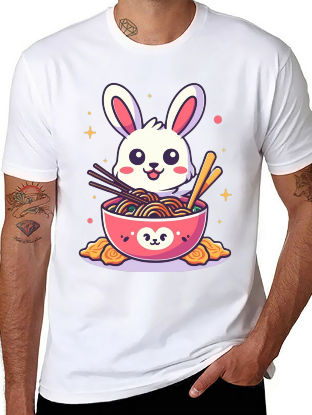 Bunny Ramen Graphic Tee