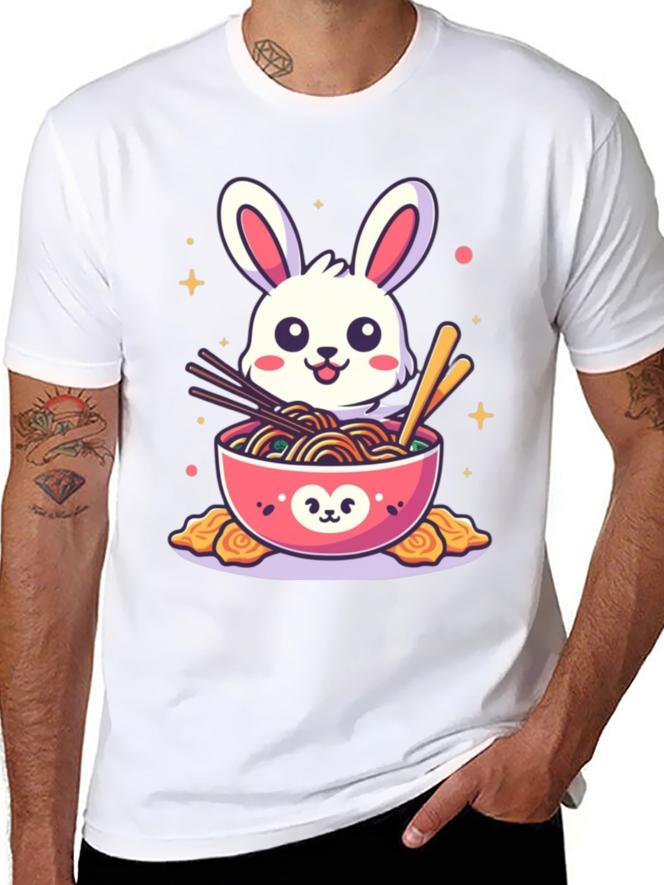 Bunny Ramen Graphic Tee