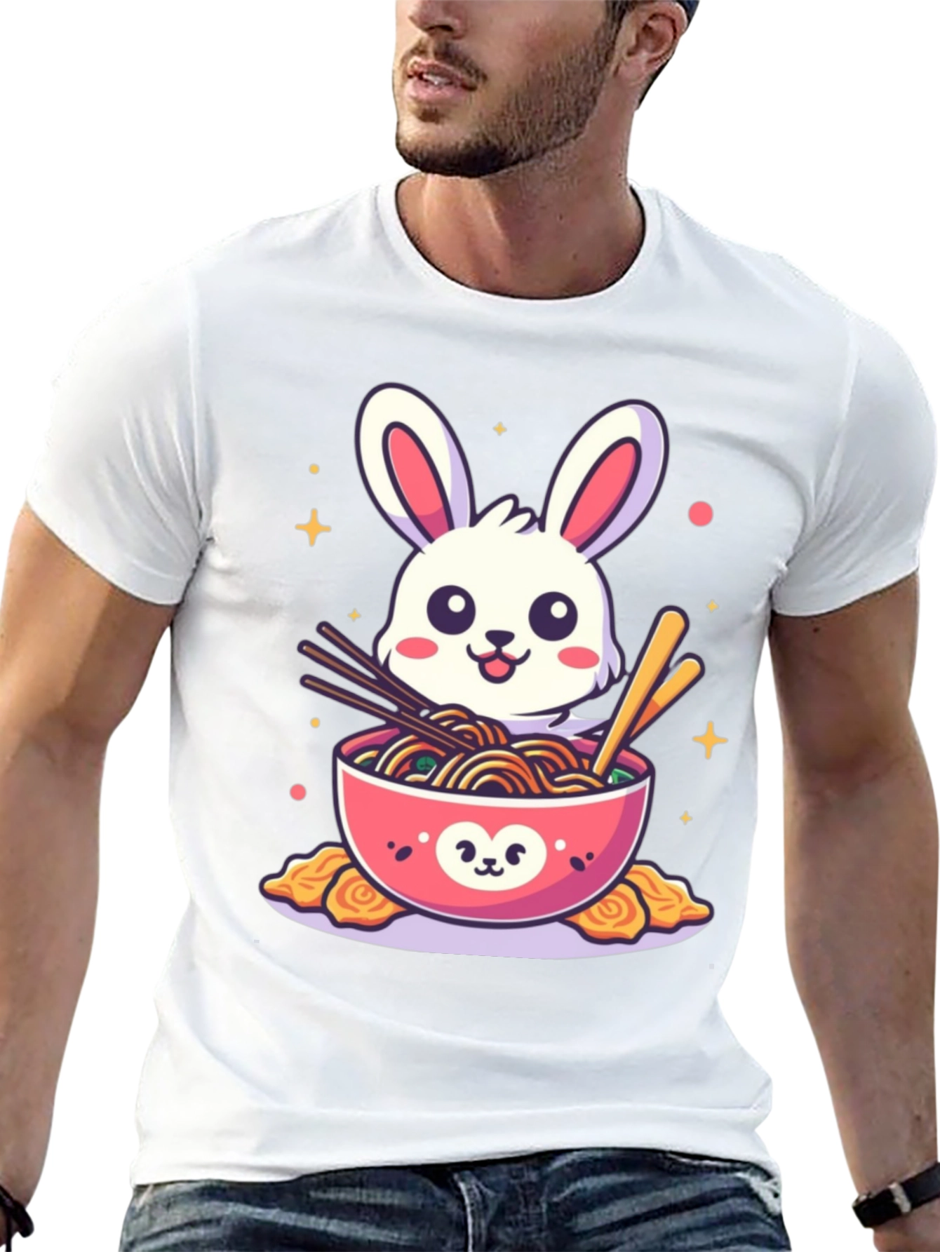 Bunny Ramen Graphic Tee