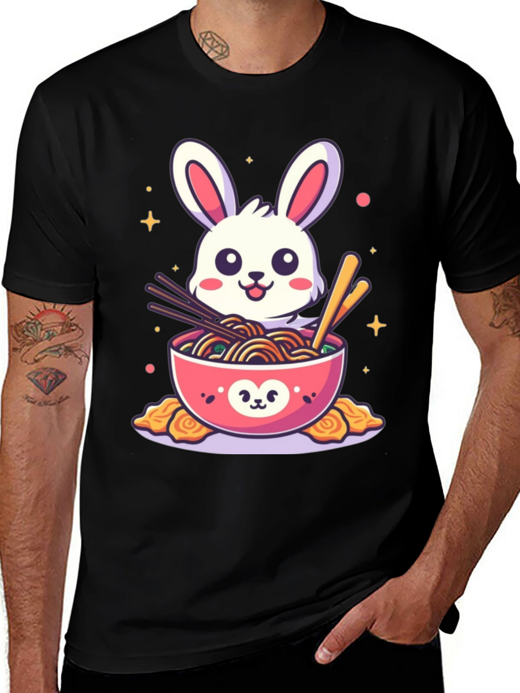 Bunny Ramen Graphic Tee