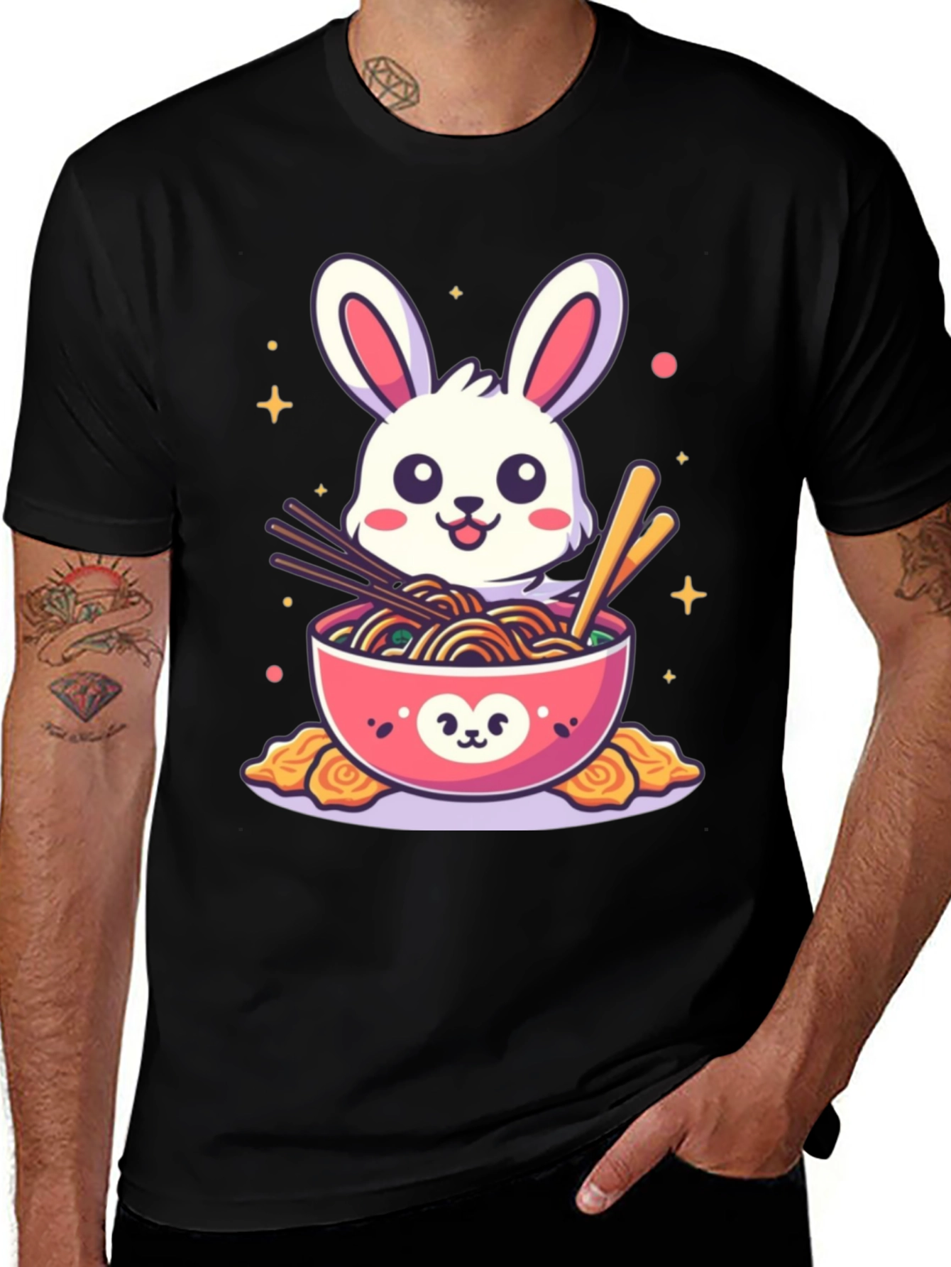 Bunny Ramen Graphic Tee