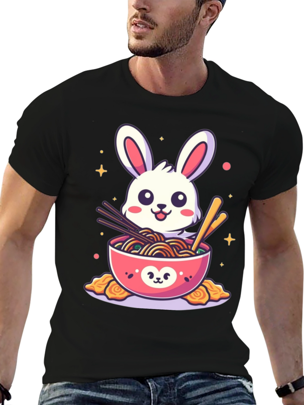Bunny Ramen Graphic Tee