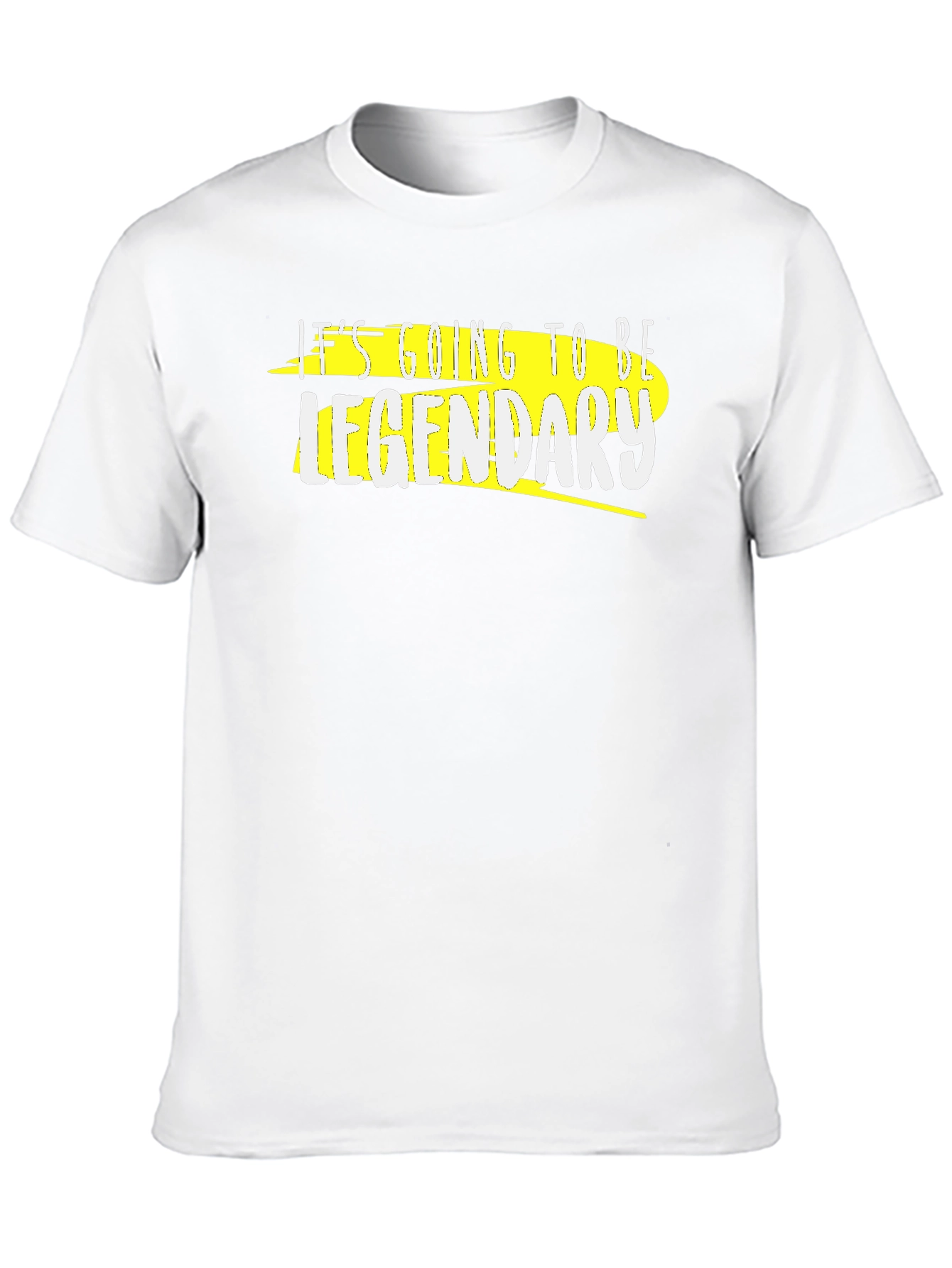 Legendary Graphic Tee - Trendy Black T-Shirt