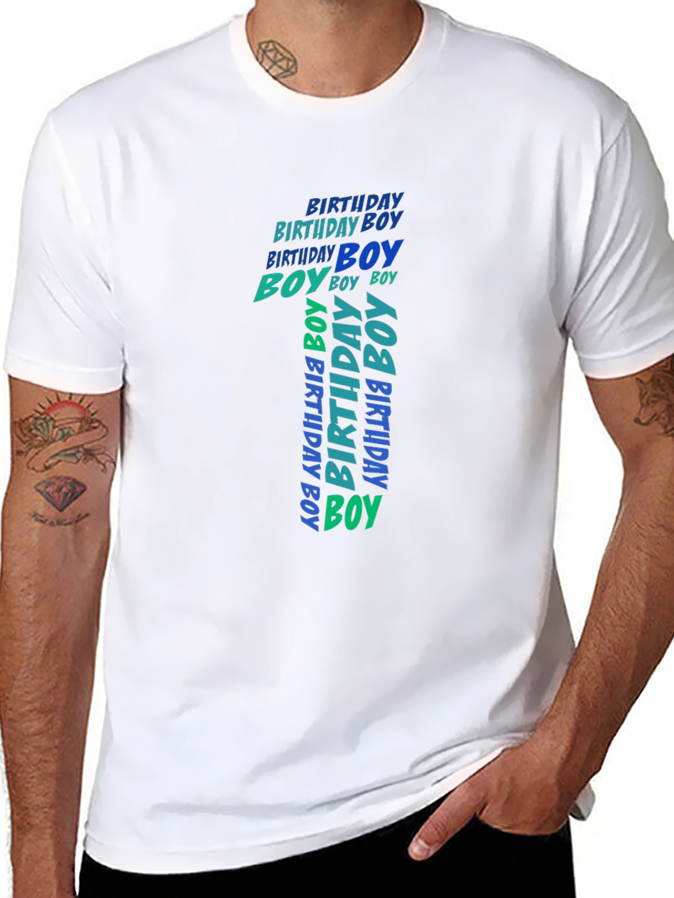 1st Birthday Boy Black T-Shirt