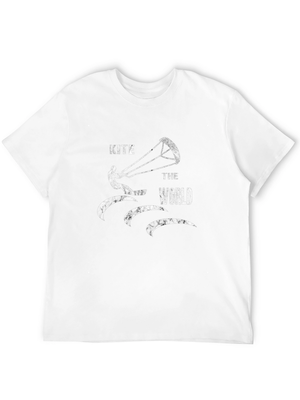 Kite The World Black Graphic Tee