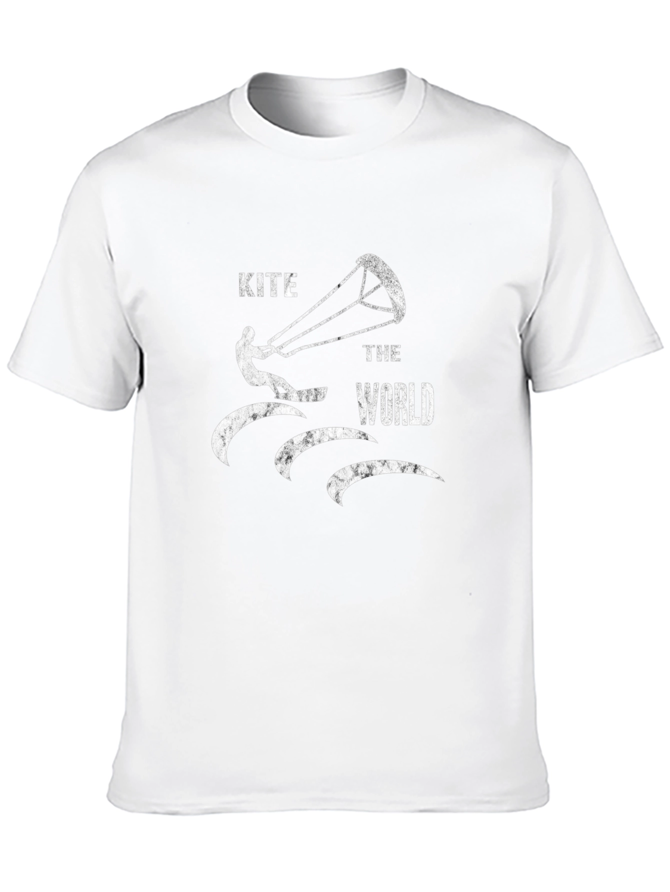 Kite The World Black Graphic Tee