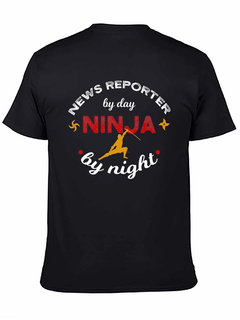 News Reporter Ninja T-Shirt