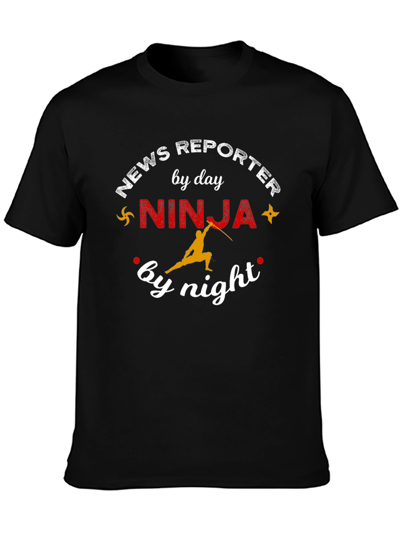 News Reporter Ninja T-Shirt