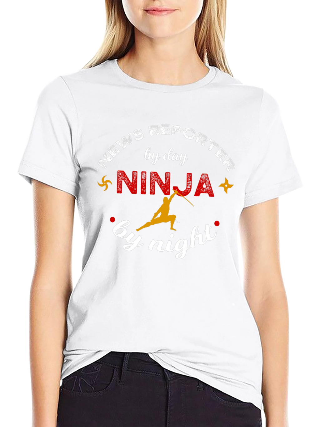 News Reporter Ninja T-Shirt