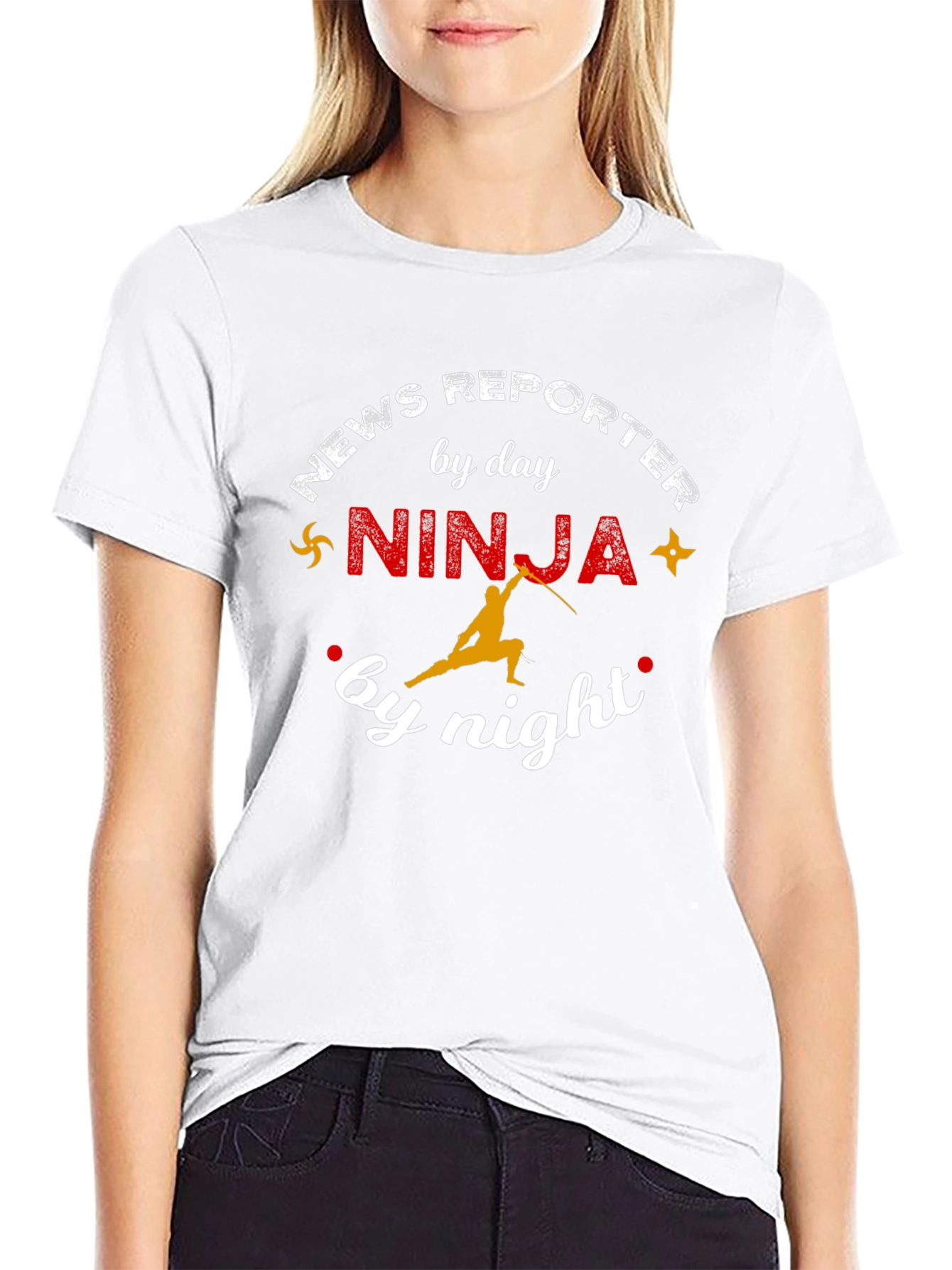 News Reporter Ninja T-Shirt