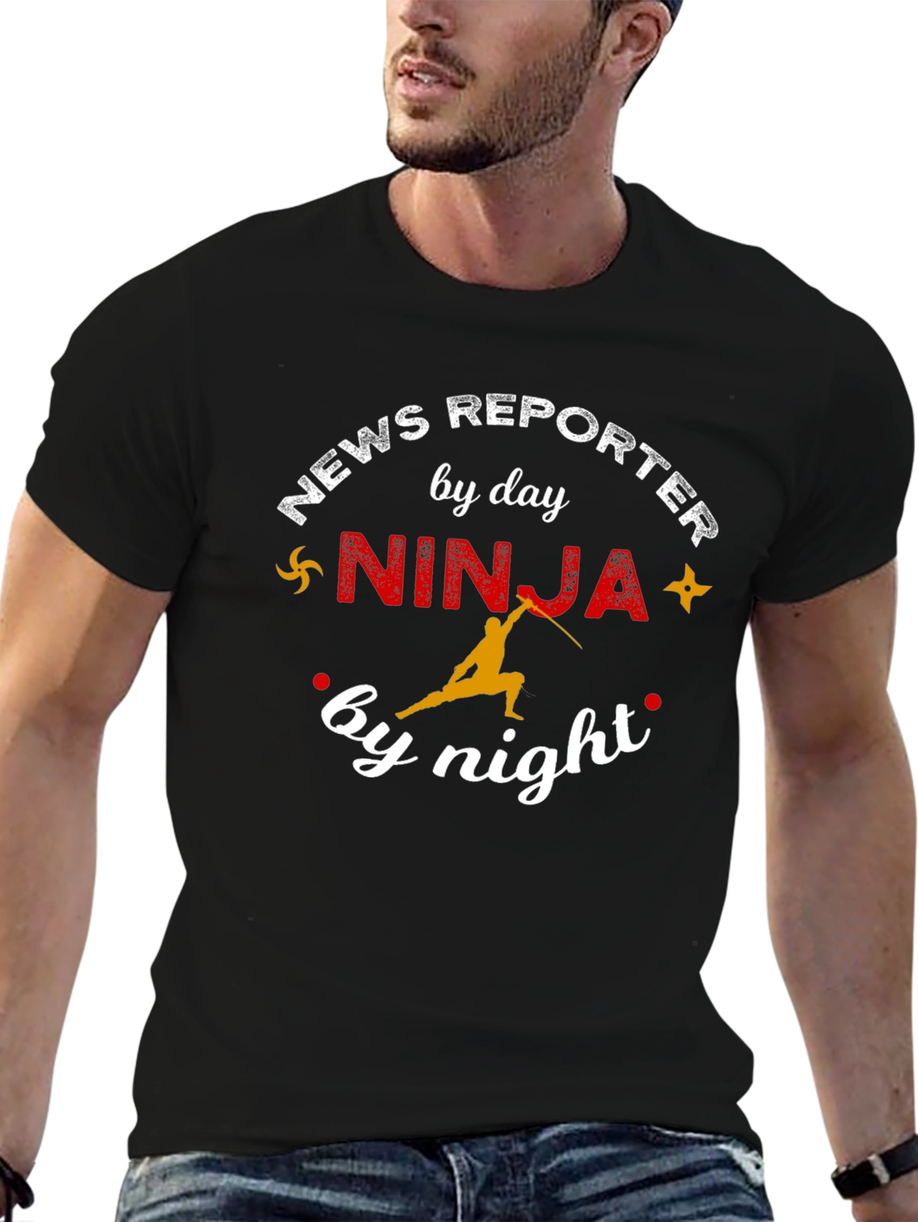 News Reporter Ninja T-Shirt
