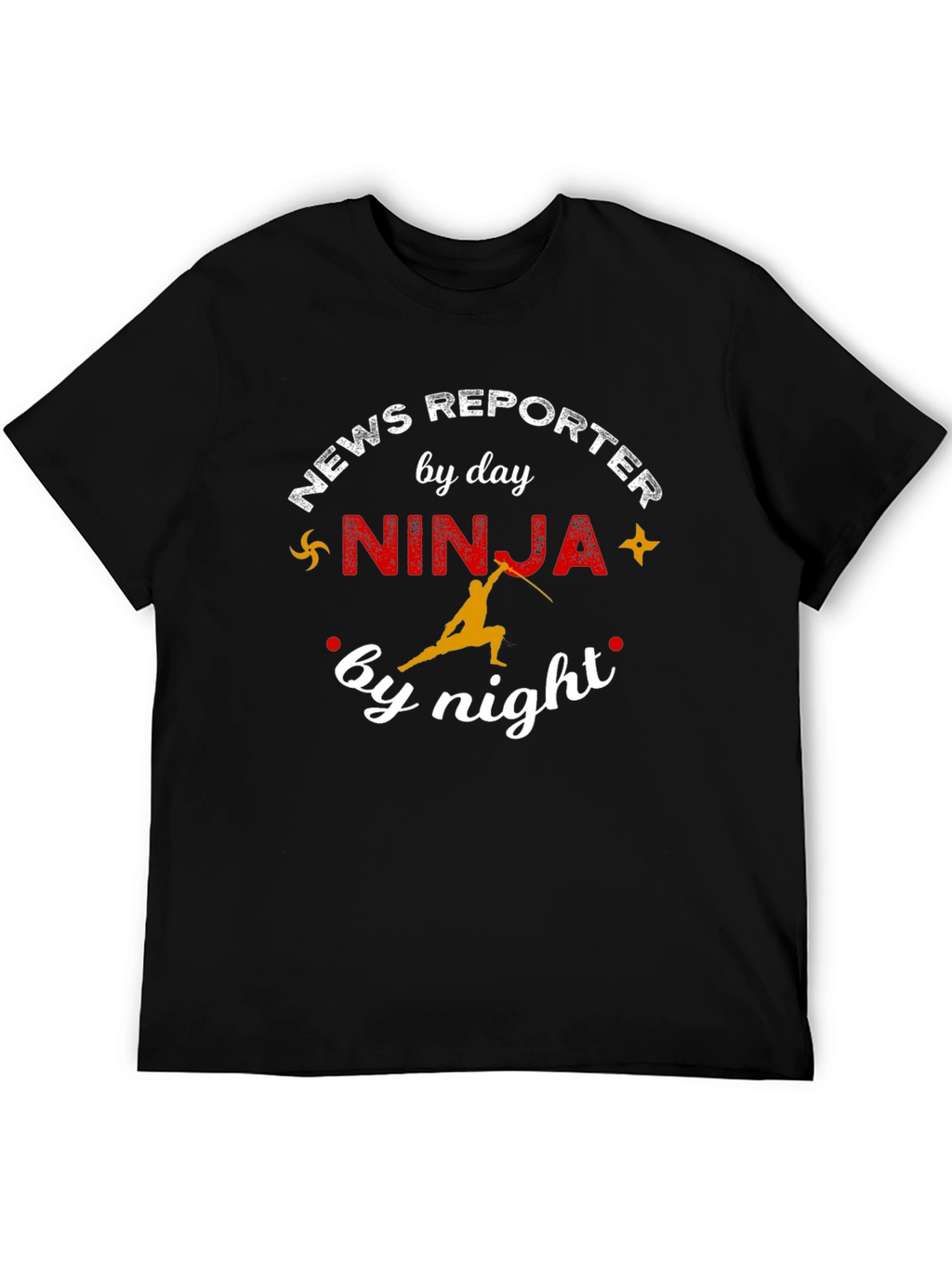 News Reporter Ninja T-Shirt