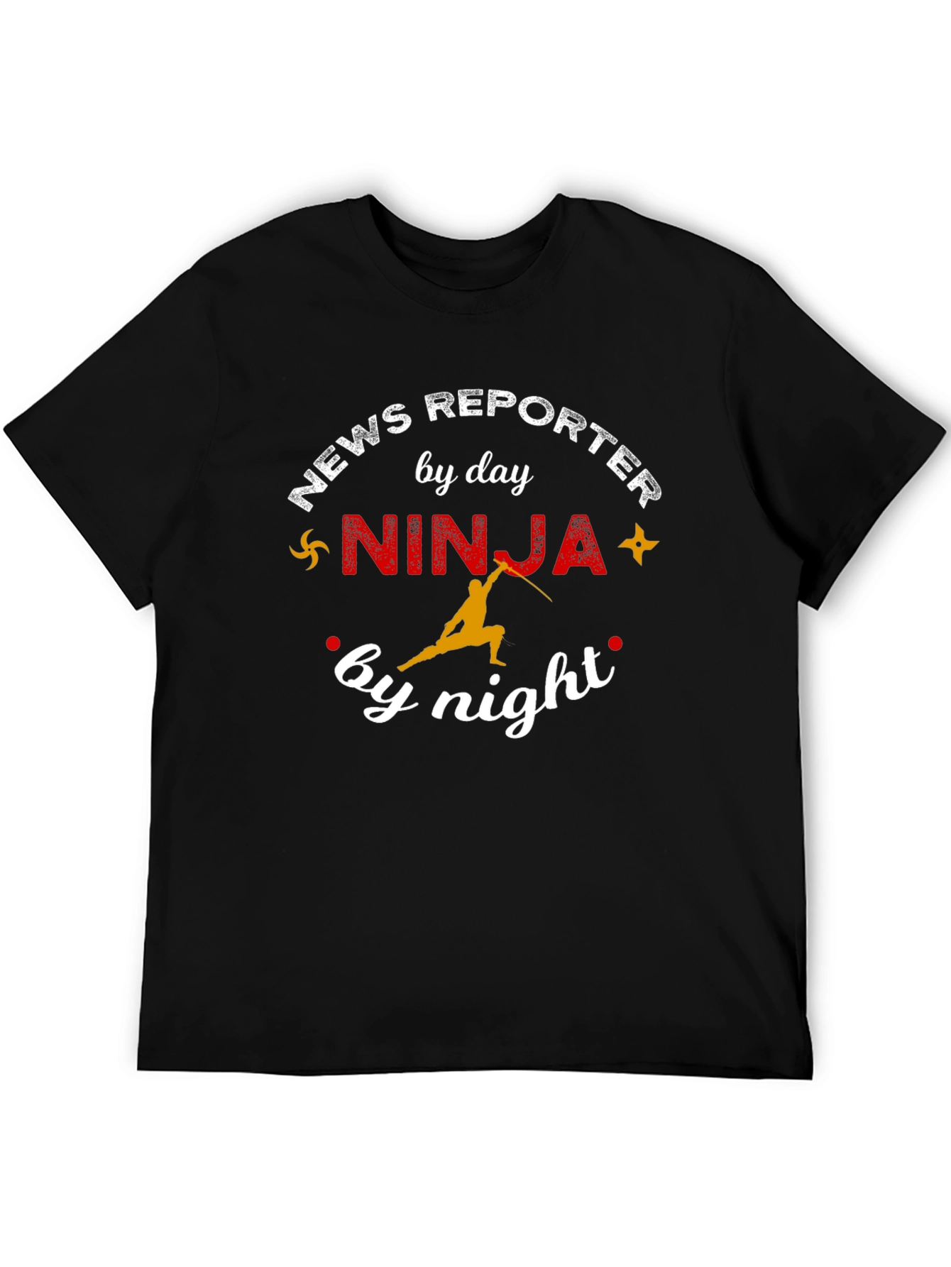News Reporter Ninja T-Shirt