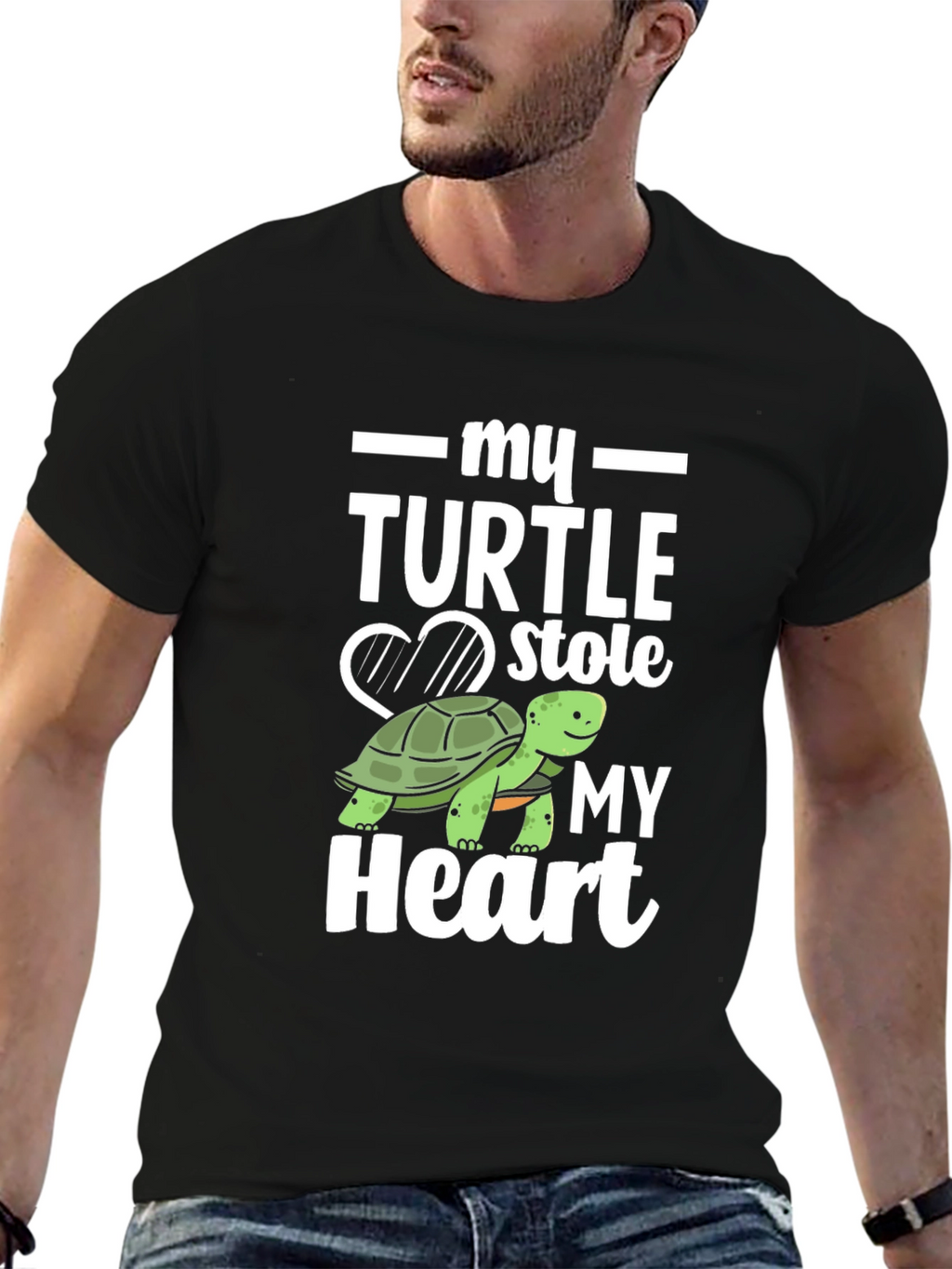 My Turtle Stole My Heart Graphic Tee